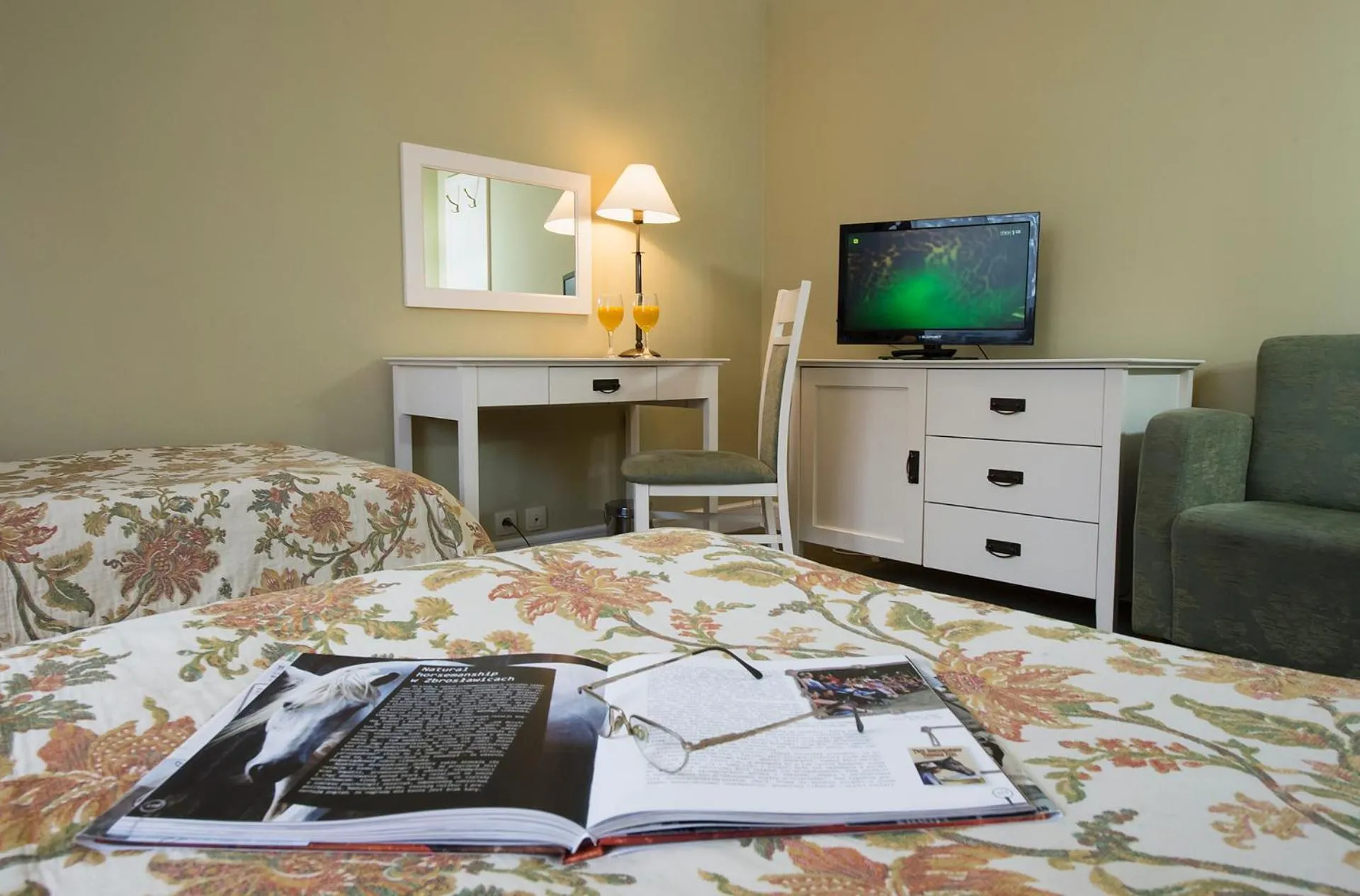 Photo of the whole room, Bed in Warmia Park