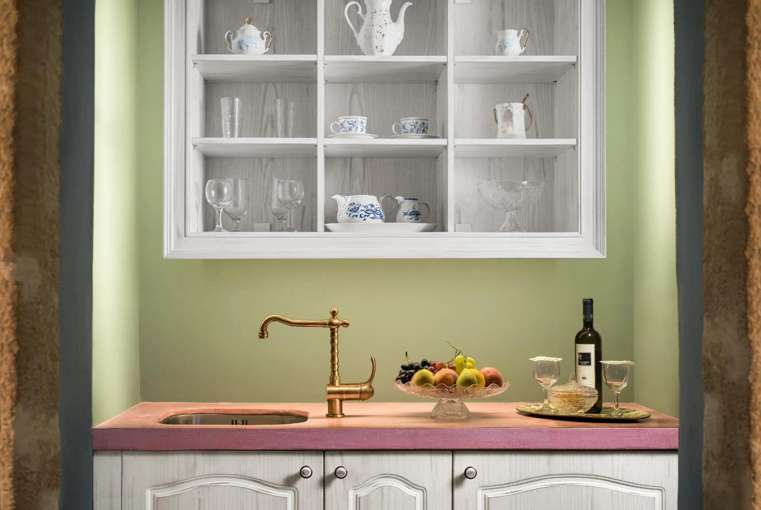 Kitchen or kitchenette in Cretan Renaissance