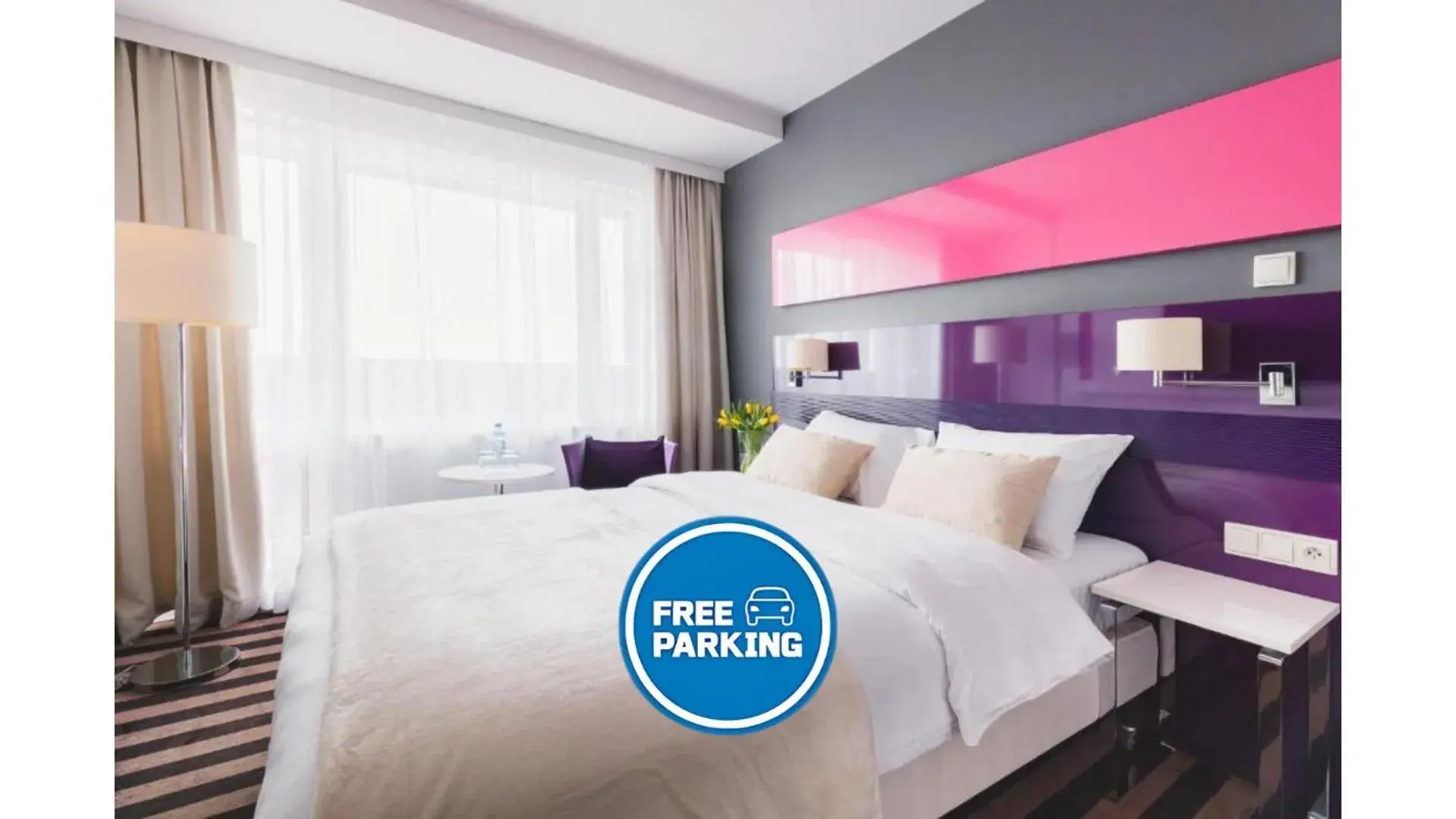 Bed in METROPOL Hotel Katowice Bed in METROPOL Hotel Katowice