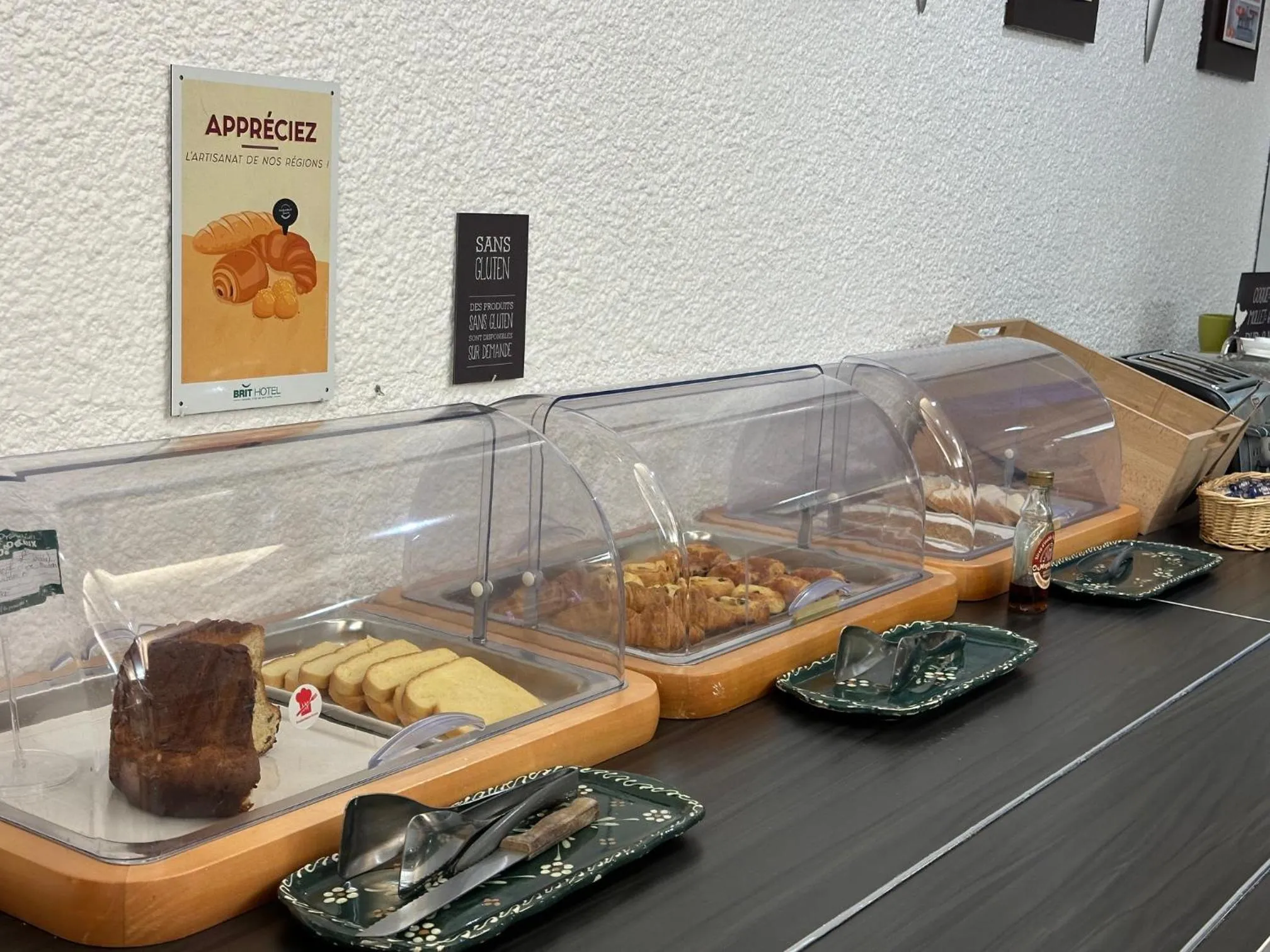 Breakfast in Brit Hotel Mulhouse Centre