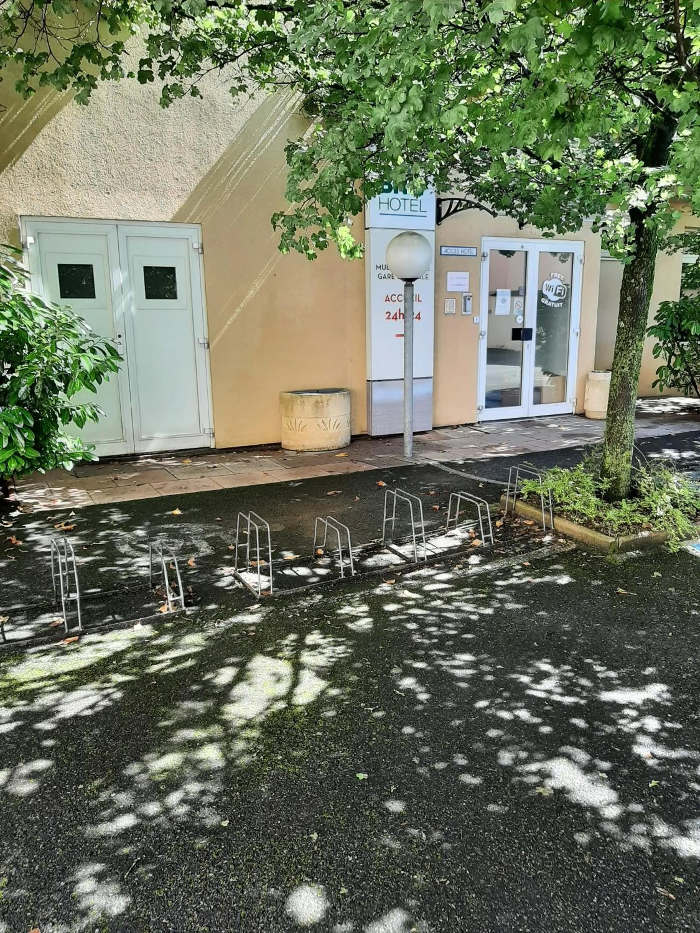 Parking in Brit Hotel Mulhouse Centre