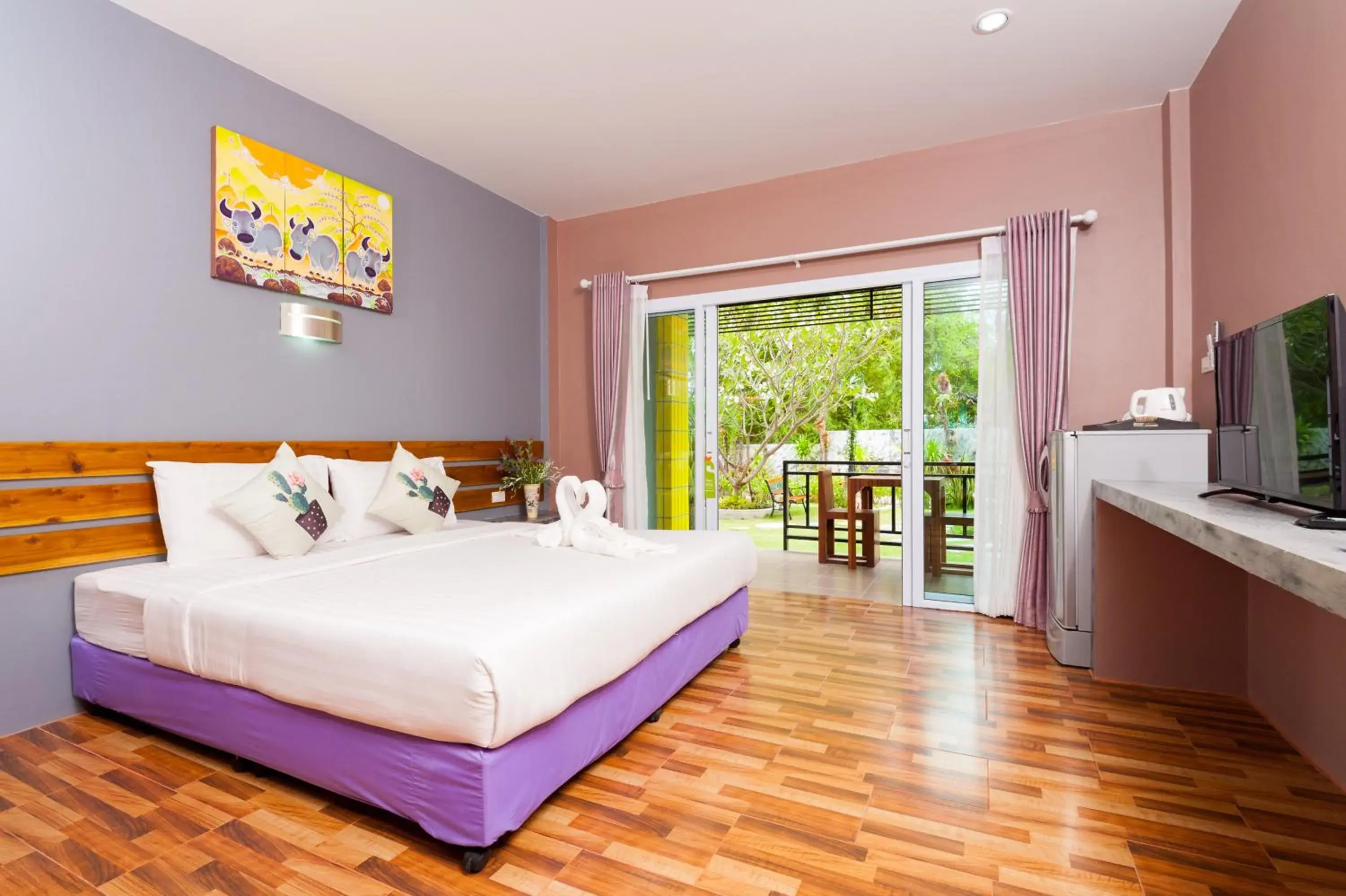 Bedroom, Bed in Greenery Resort Koh Tao Bedroom, Bed in Greenery Resort Koh Tao