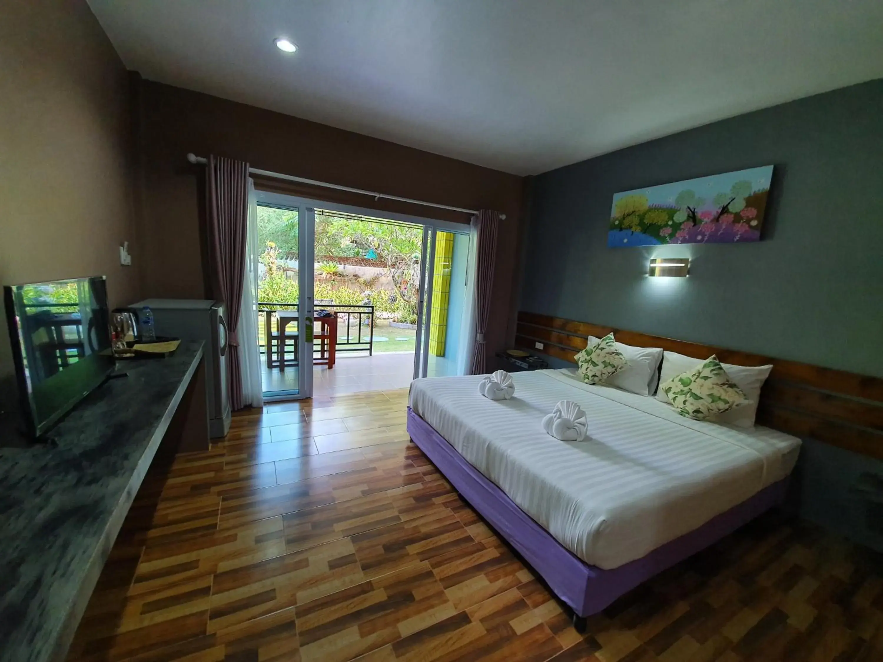 Bed in Greenery Resort Koh Tao Bed in Greenery Resort Koh Tao