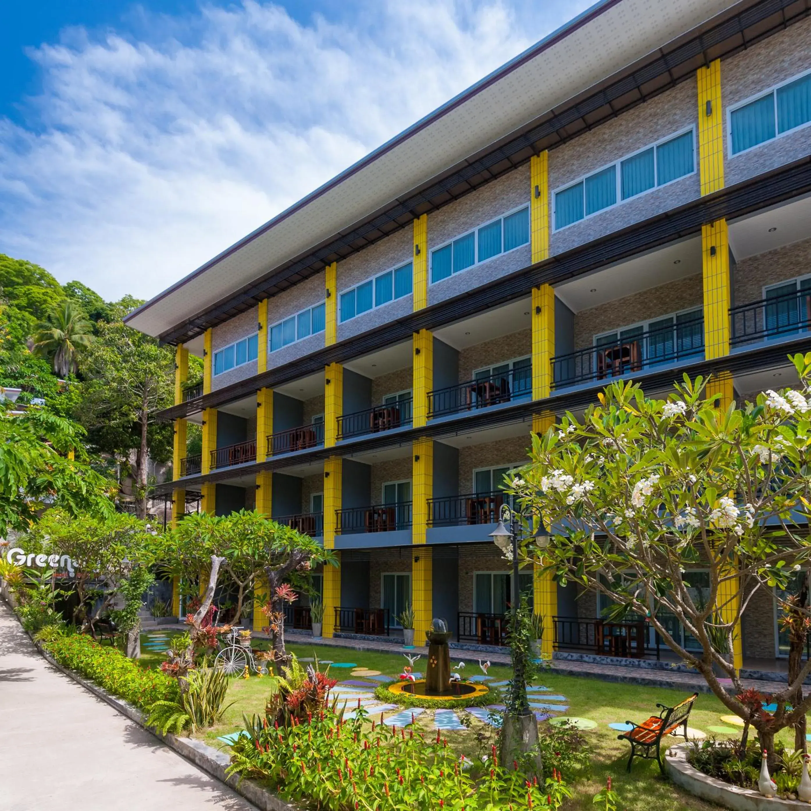 Property building in Greenery Resort Koh Tao Property building in Greenery Resort Koh Tao