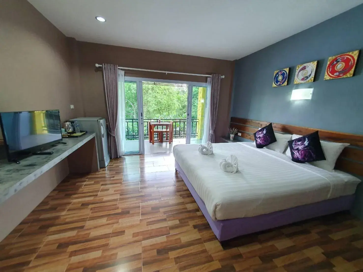 Bed in Greenery Resort Koh Tao Bed in Greenery Resort Koh Tao