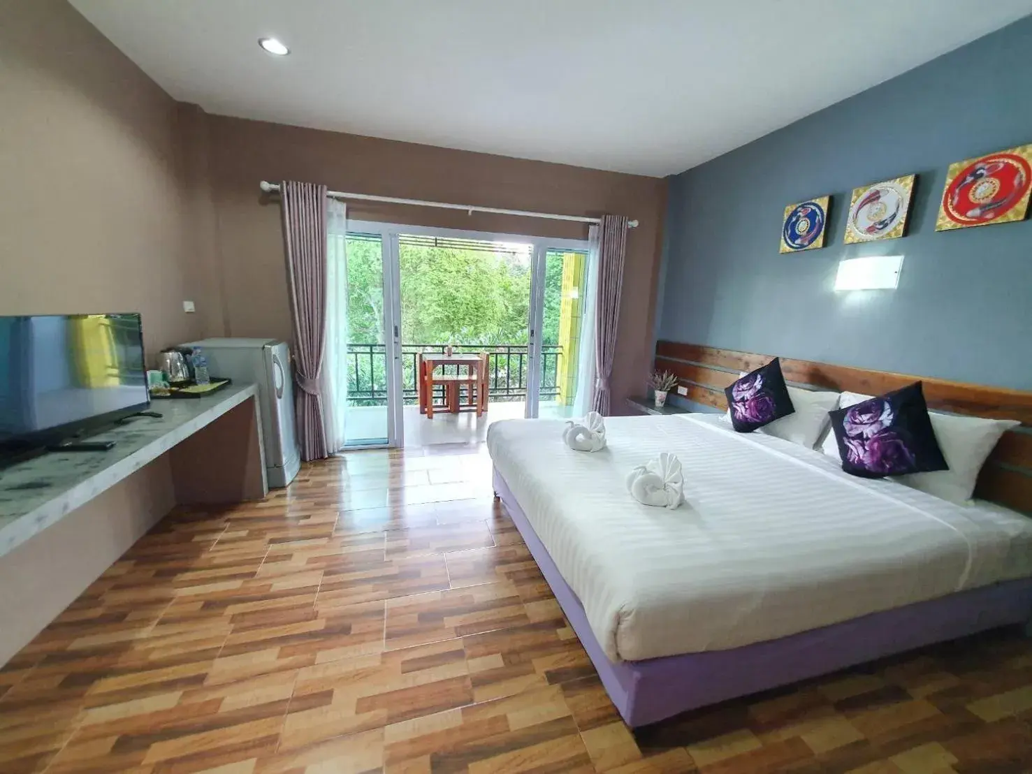 Bed in Greenery Resort Koh Tao Bed in Greenery Resort Koh Tao