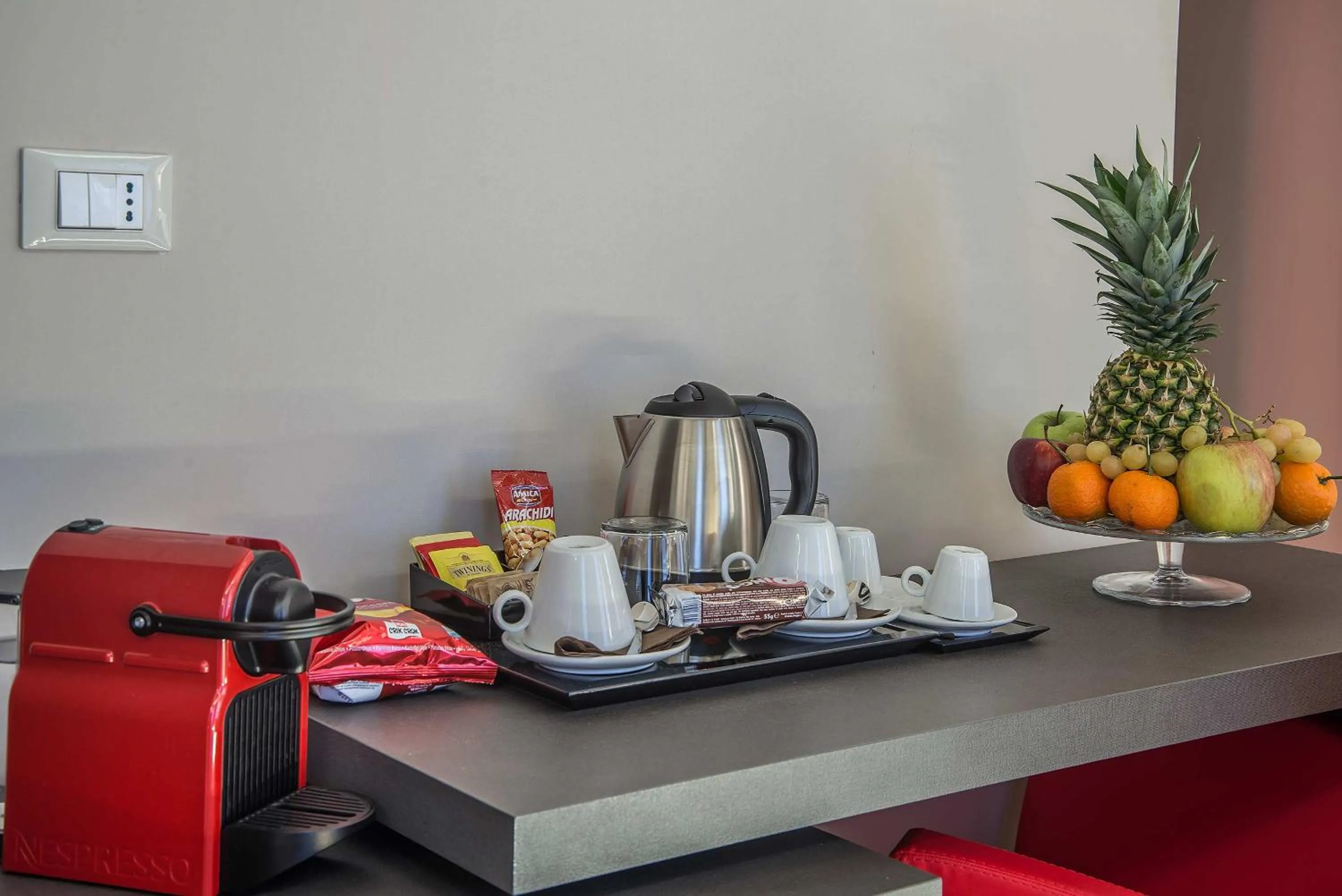 Coffee/tea facilities in Via Veneto Prestige Rooms