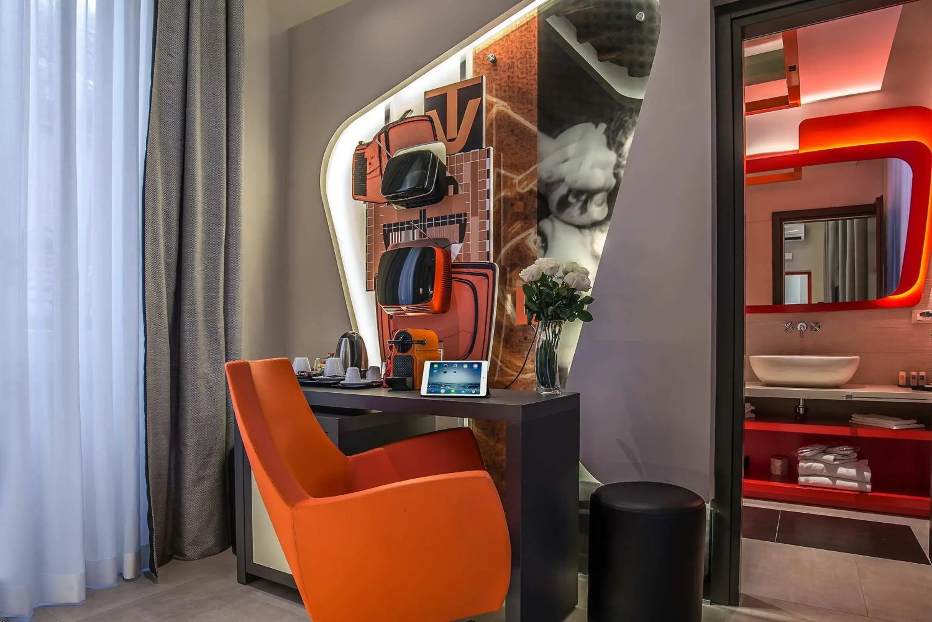 Double Room - single occupancy in Via Veneto Prestige Rooms Double Room - single occupancy in Via Veneto Prestige Rooms
