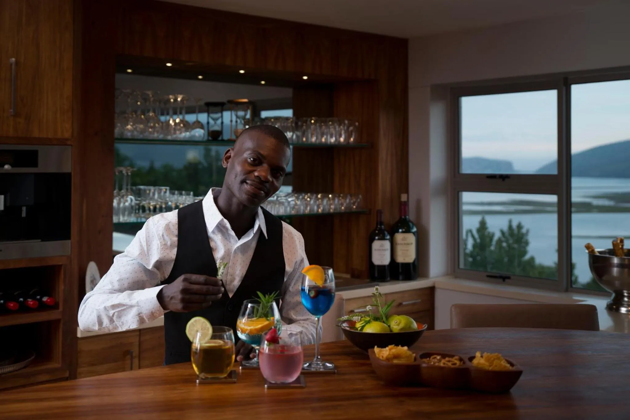 Lounge or bar in Kanonkop House