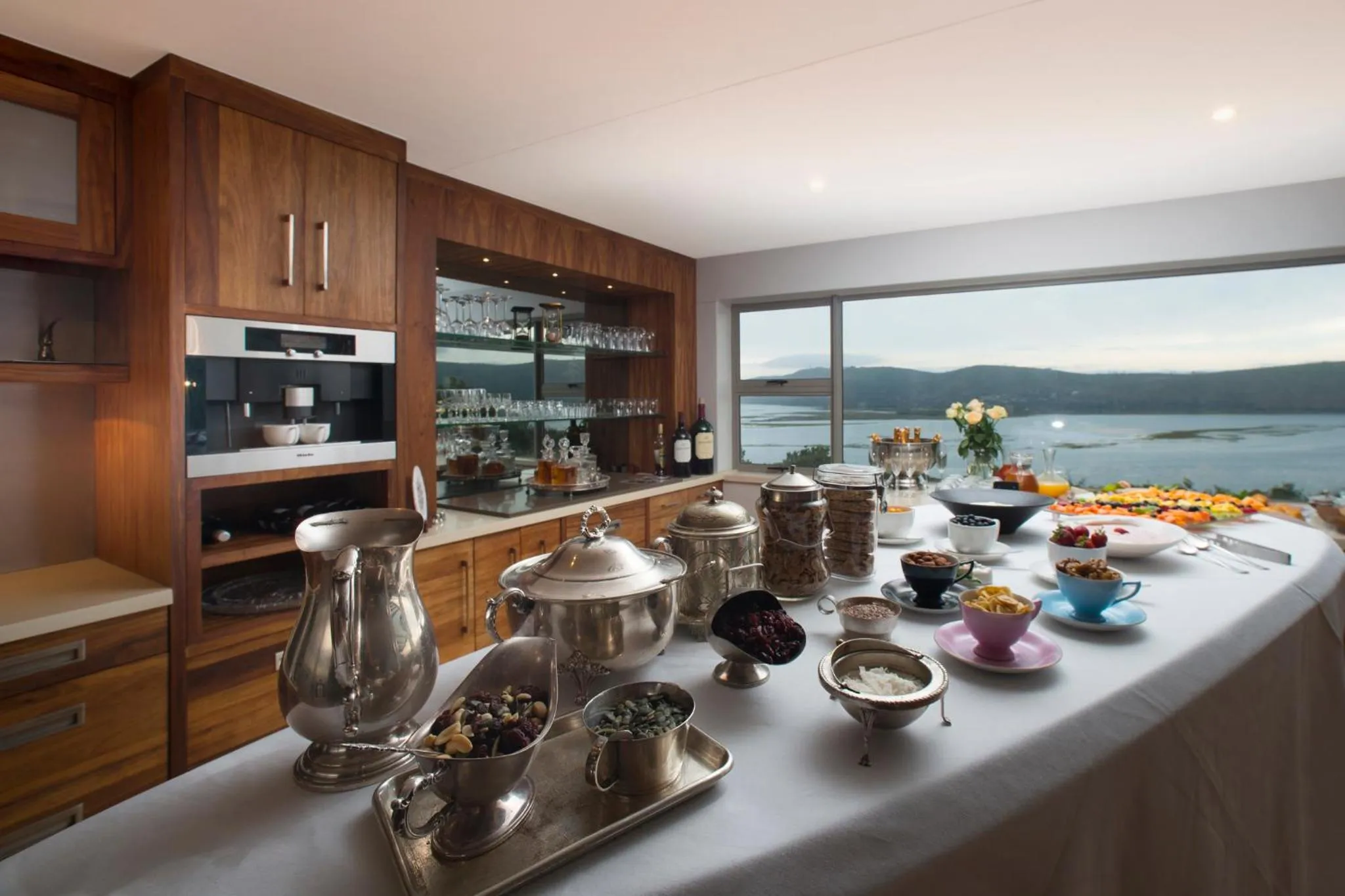 Breakfast in Kanonkop House