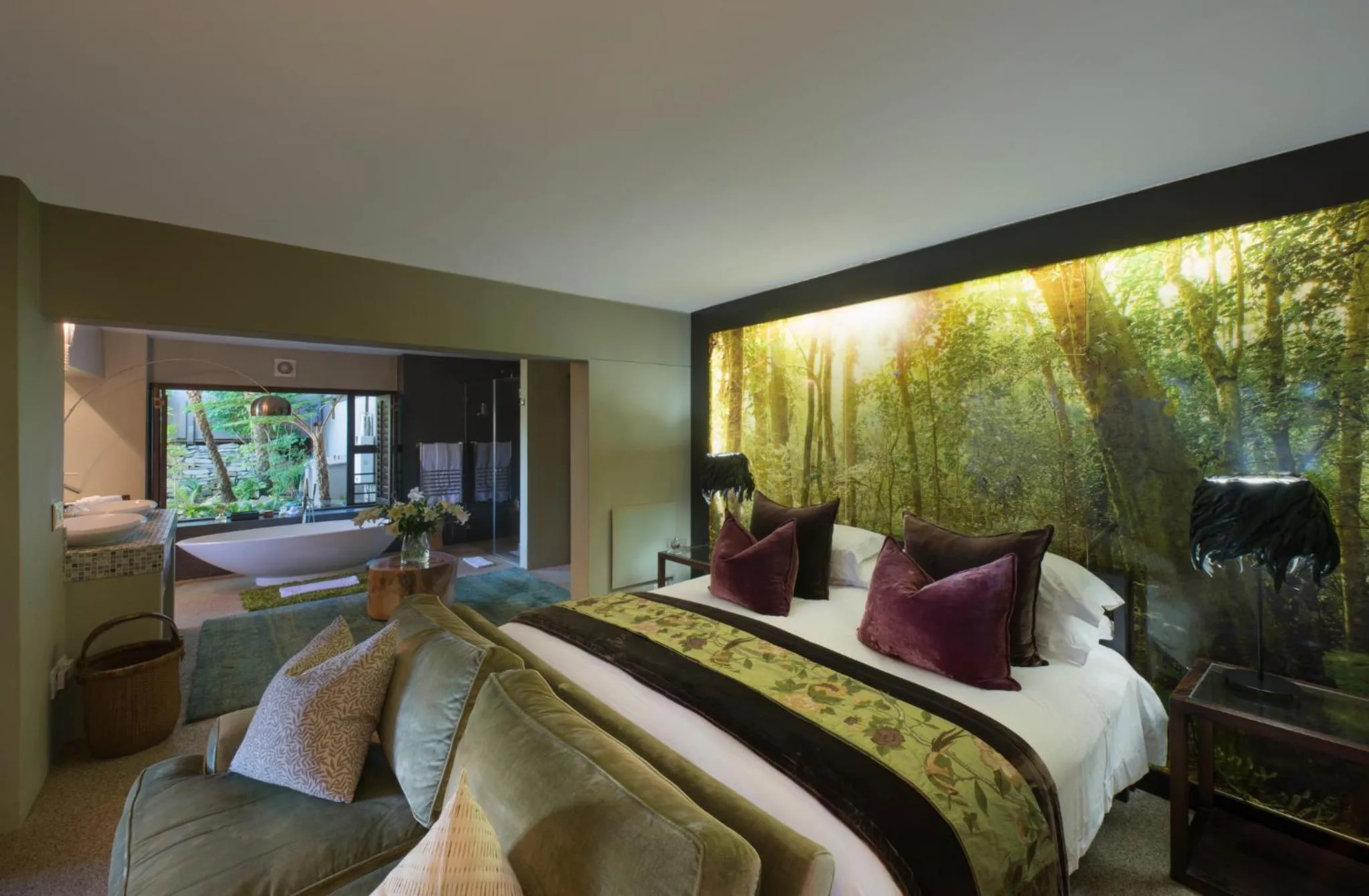 Bedroom, Bed in Kanonkop House