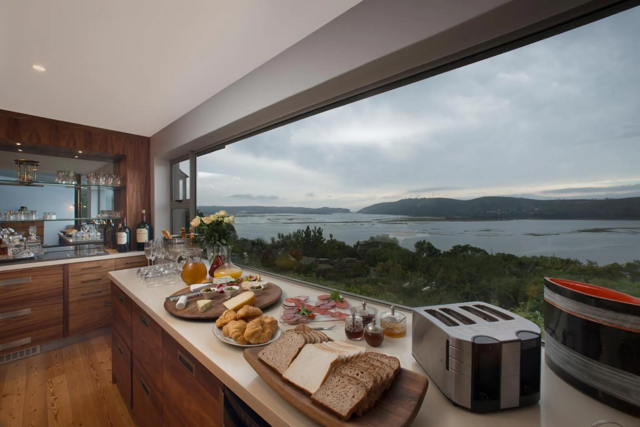 Breakfast in Kanonkop House