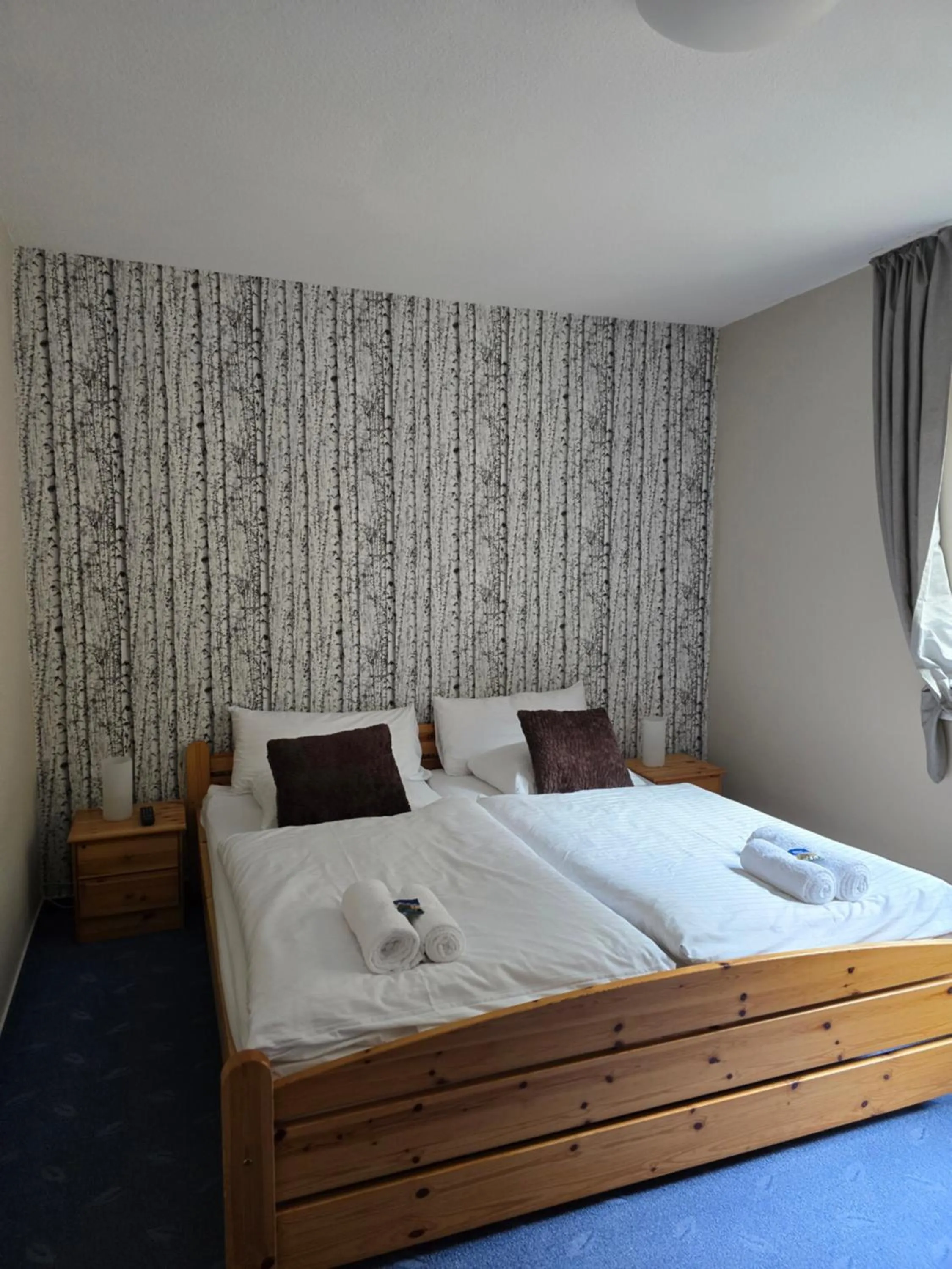 Bed in Hotel Zur Luppbode