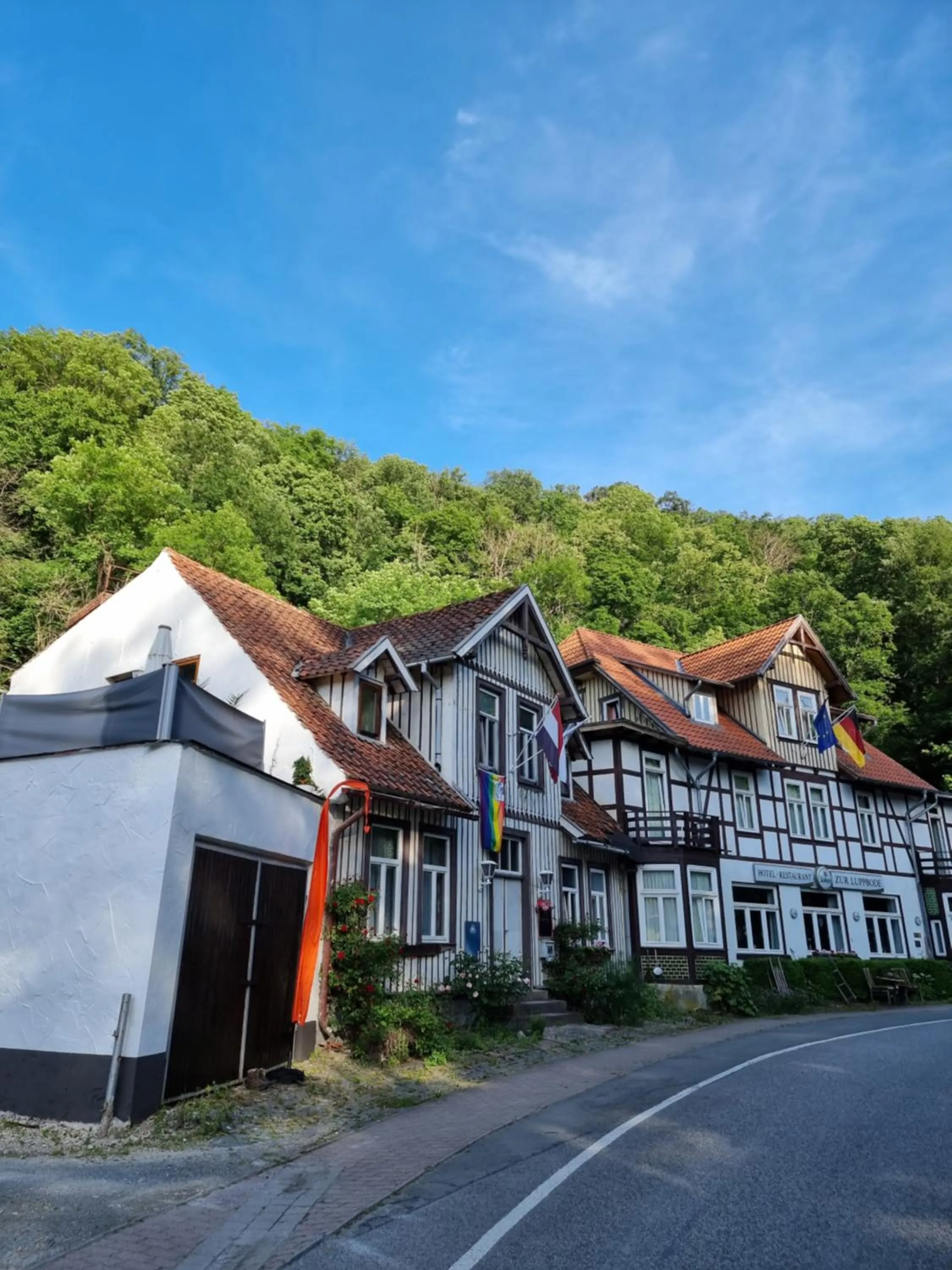 Property building in Hotel Zur Luppbode