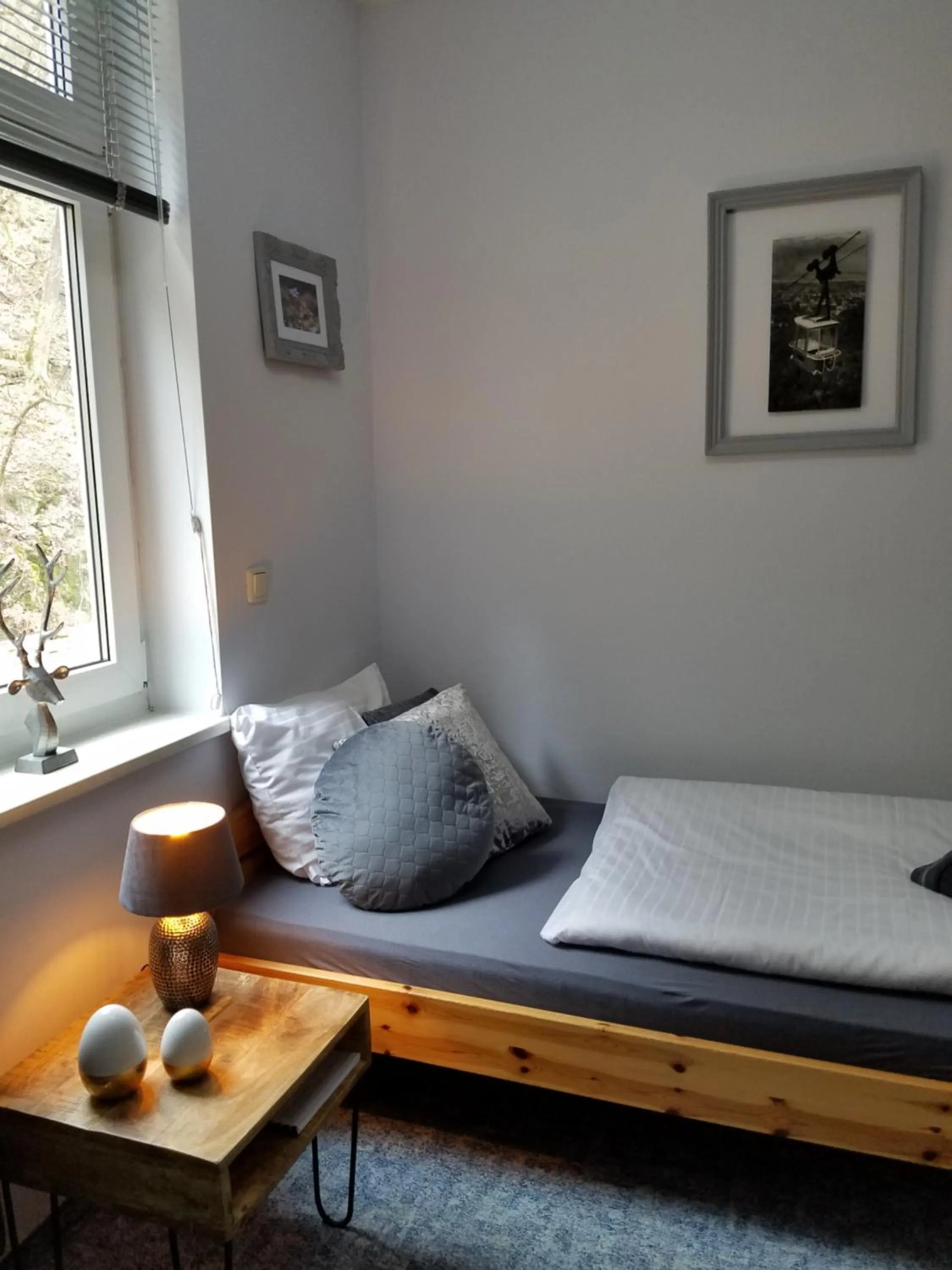 Bed in Hotel Zur Luppbode