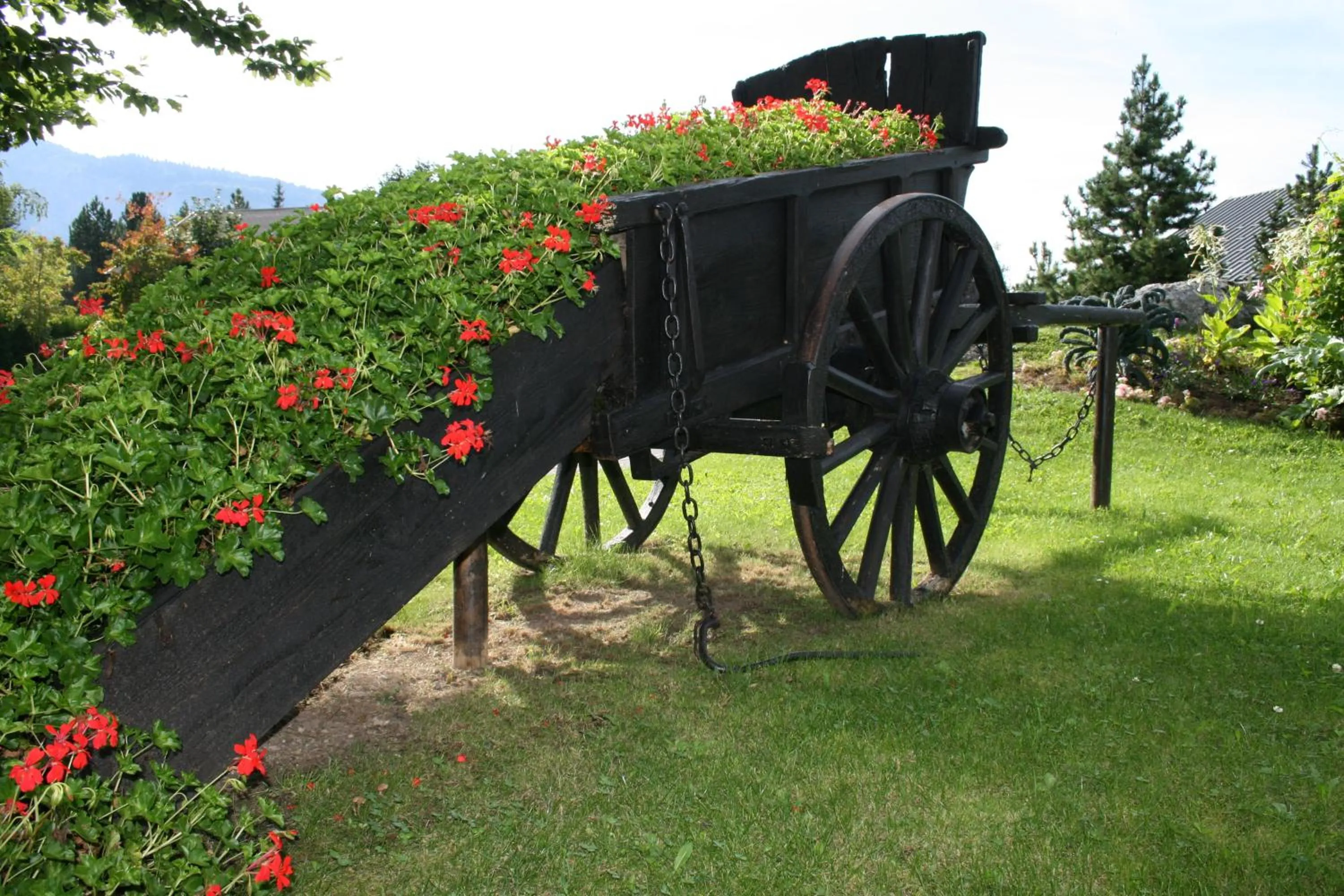 Decorative detail in La Croix de Savoie & Spa