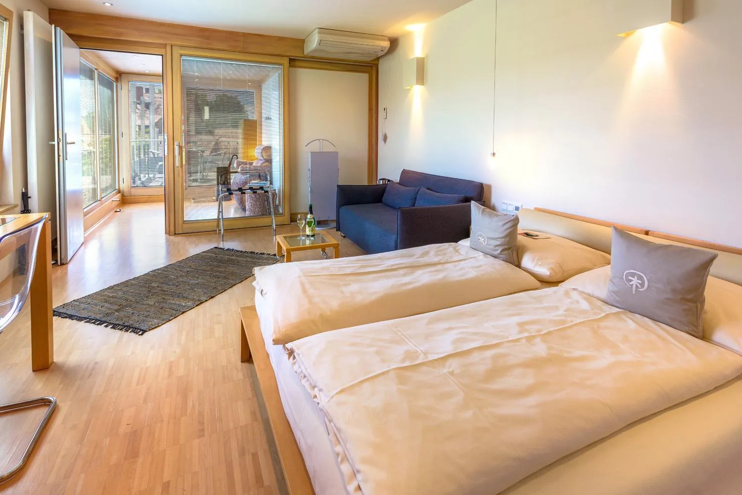 Photo of the whole room, Bed in Hotel Schindlerhof