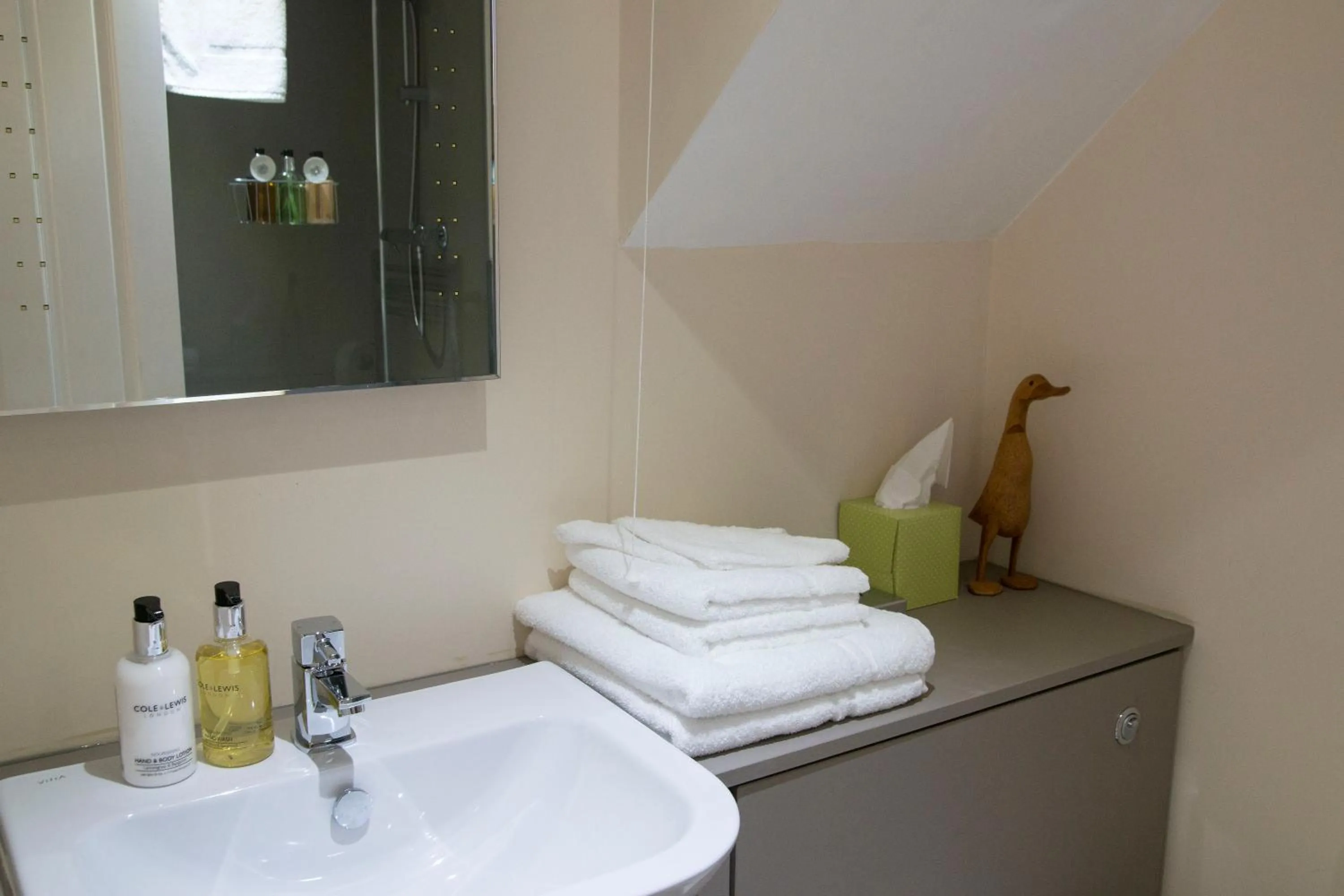 Bathroom in Stanley Lodge Farmhouse