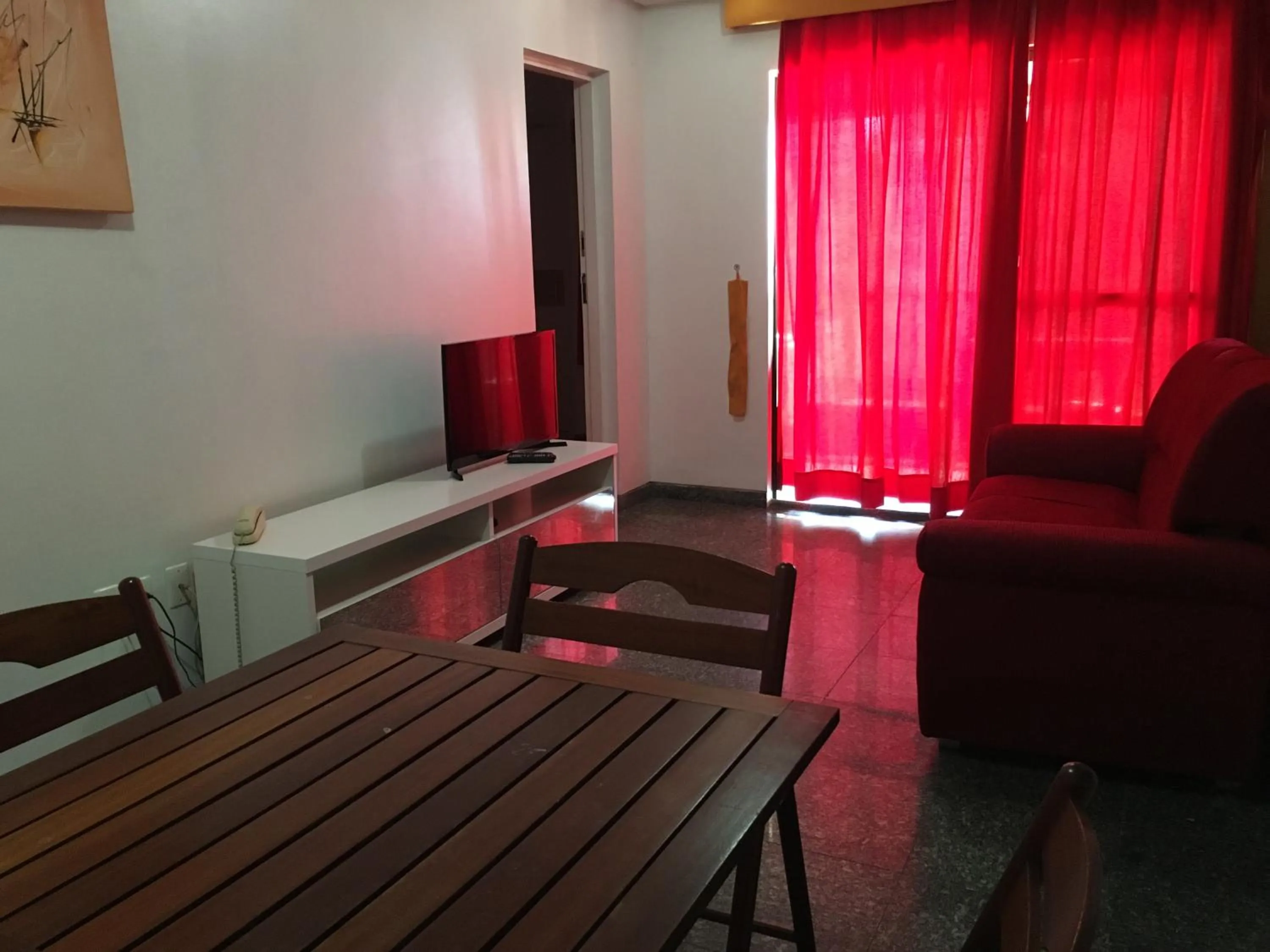 Living room in Luzon Flat Meireles Praia