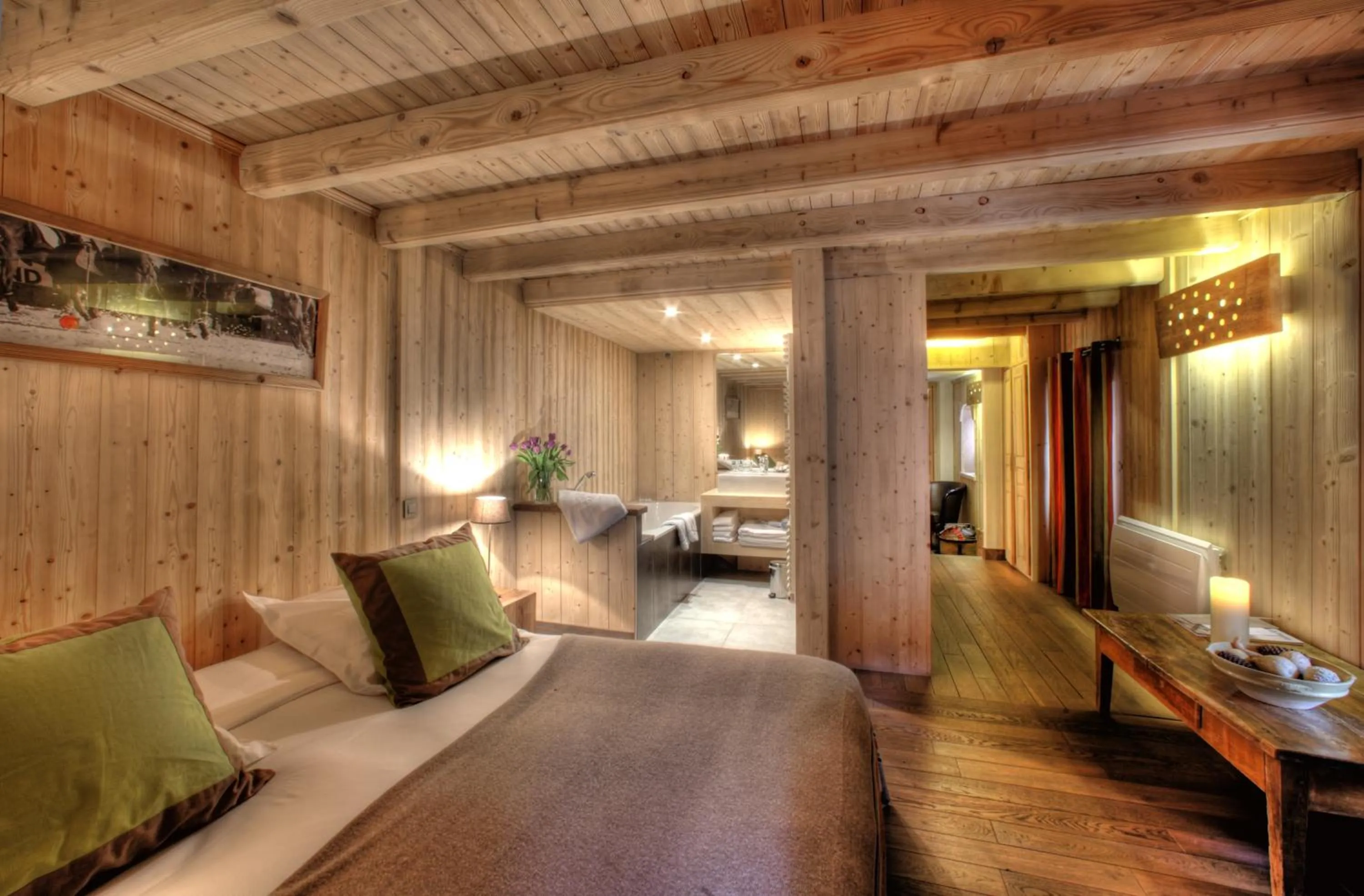 Bed in Location Chalet et Appartement - Emmanuel Renaut