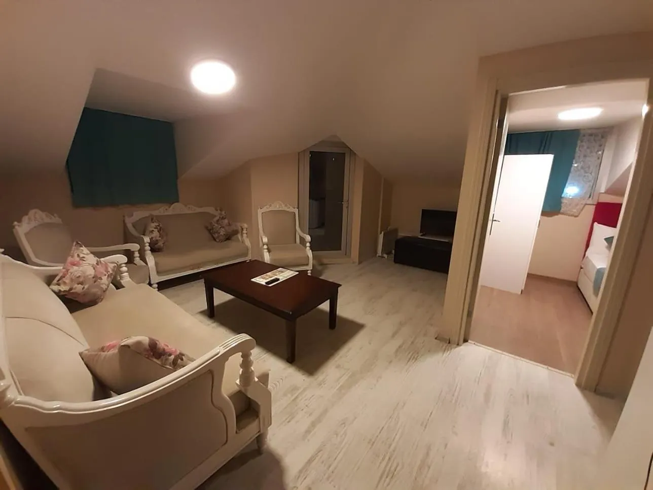 Communal lounge/ TV room in 216 Turkuaz Suit