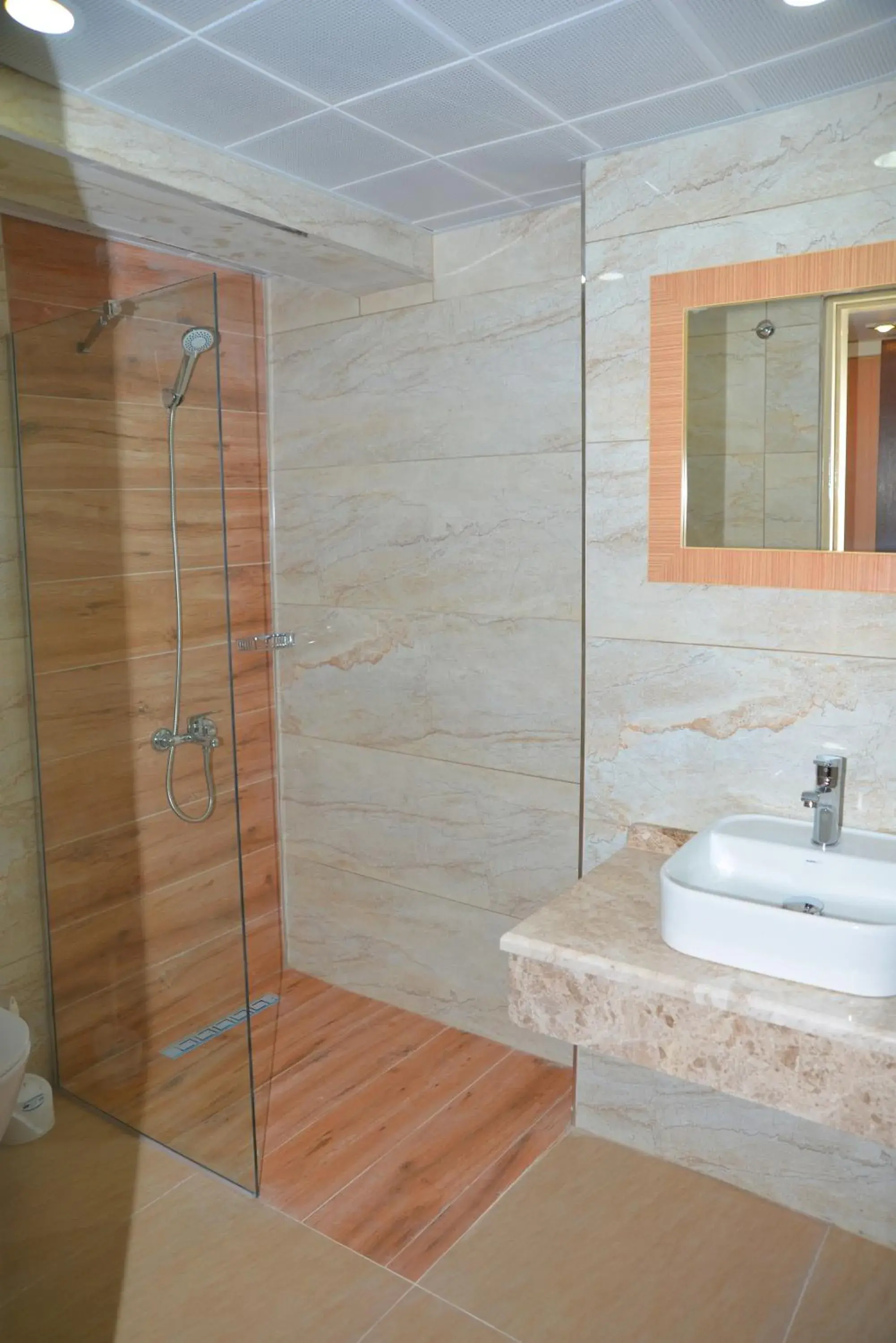 Bathroom in Tuntas Beach Hotel - All Inclusive Bathroom in Tuntas Beach Hotel - All Inclusive