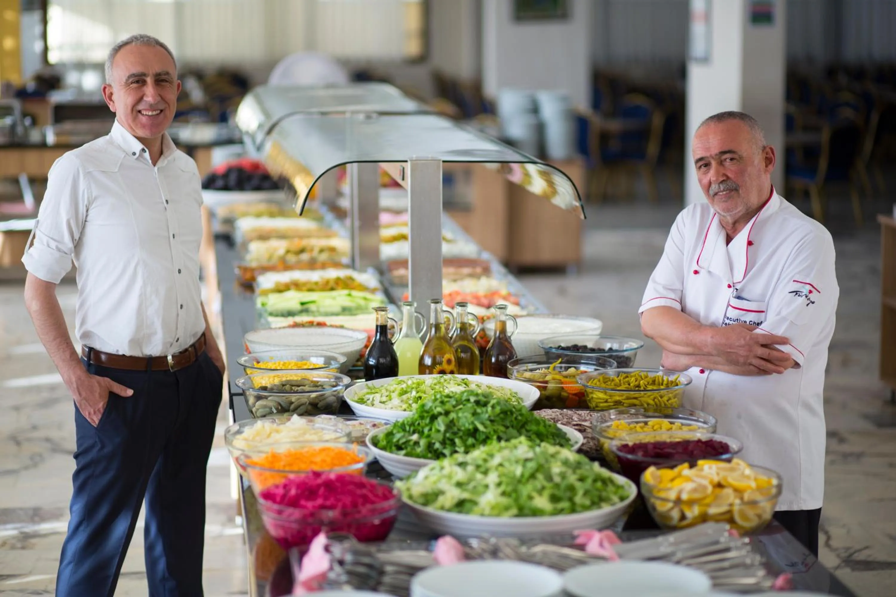 Food in Tuntas Beach Hotel - All Inclusive