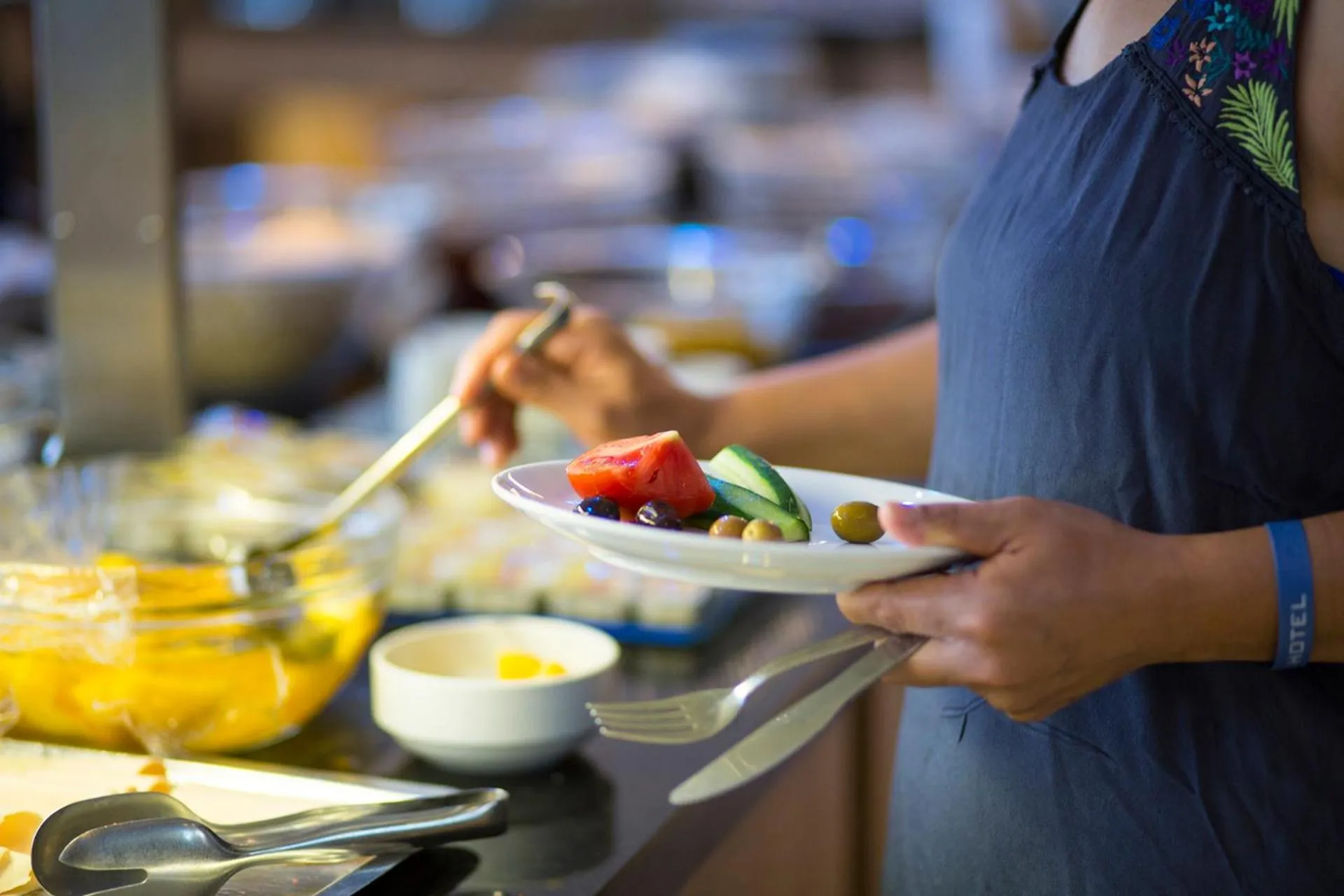 Food in Tuntas Beach Hotel - All Inclusive