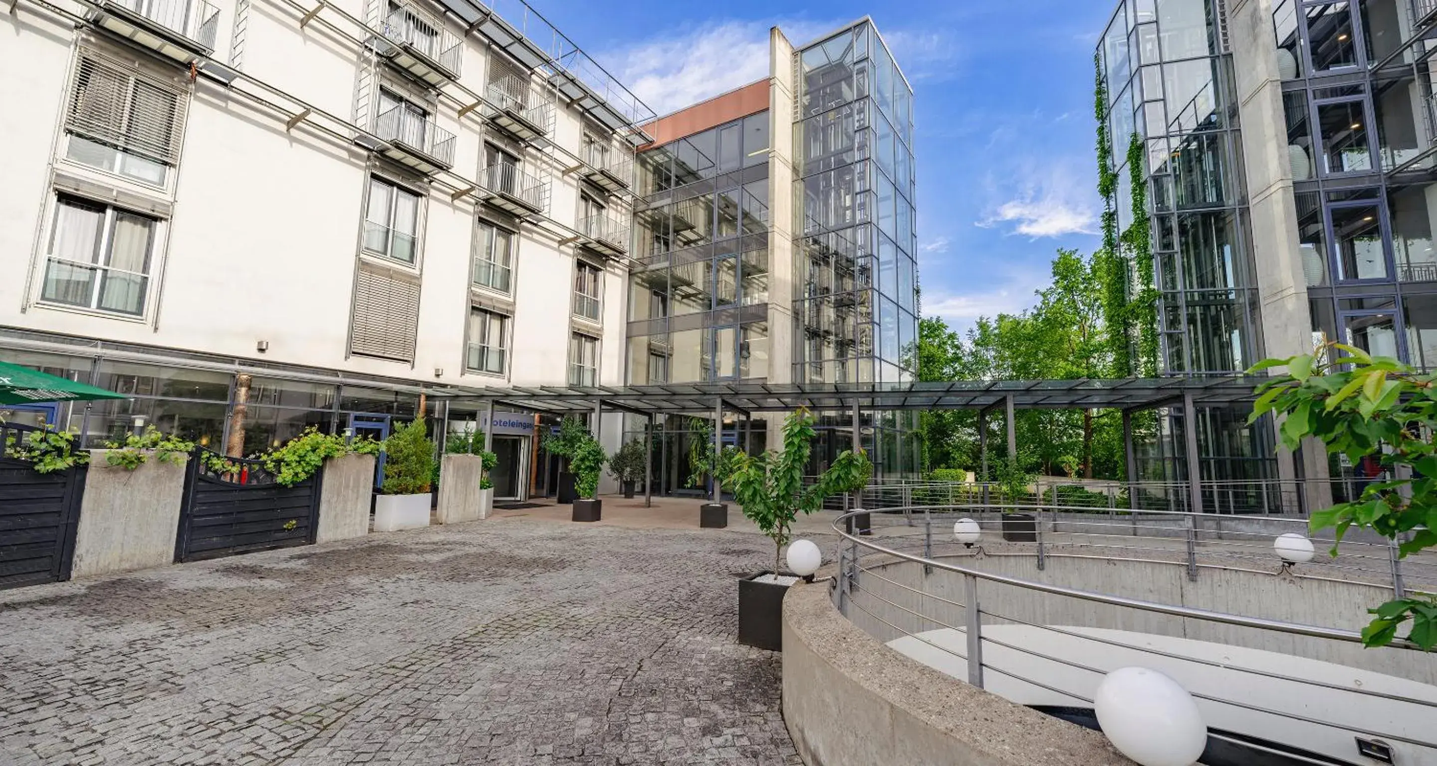 Property building in PLAZA INN Stuttgart-Ditzingen Property building in PLAZA INN Stuttgart-Ditzingen