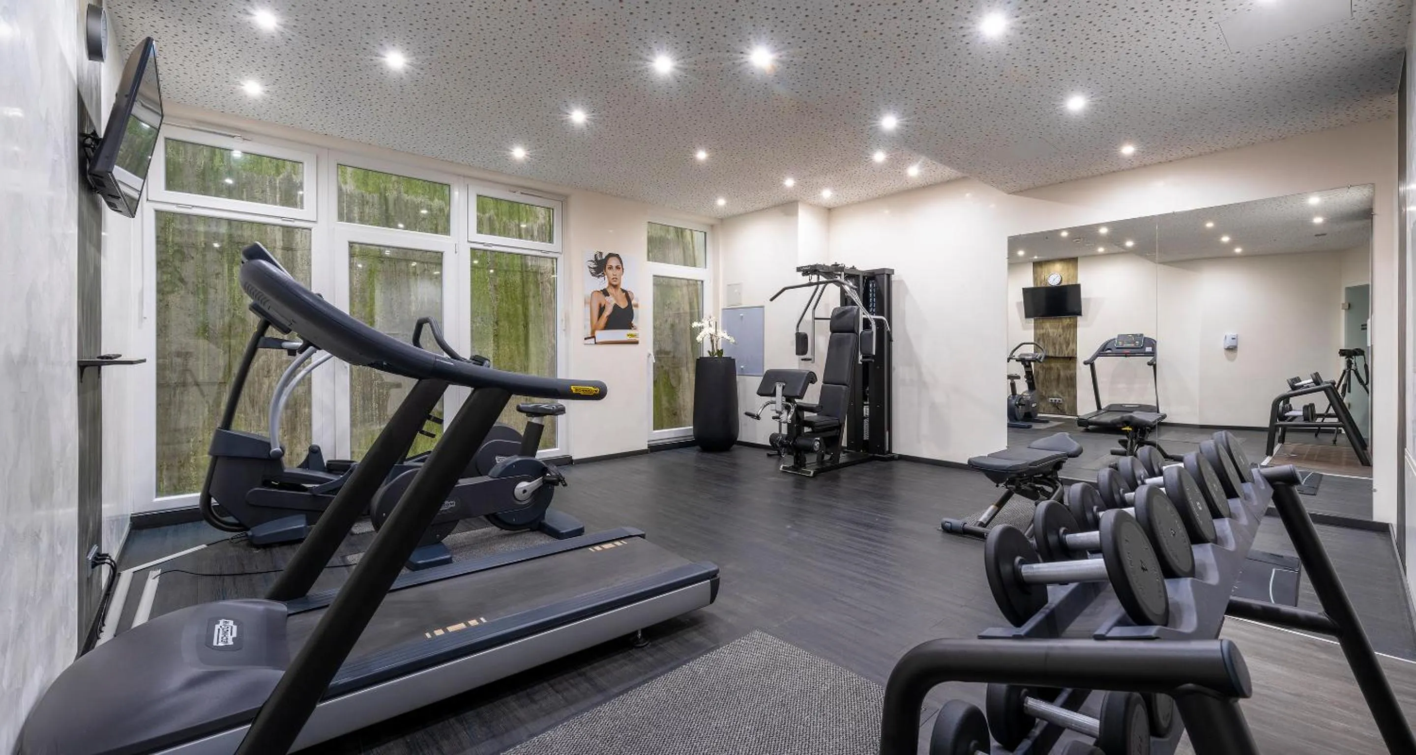 Fitness centre/facilities in PLAZA INN Stuttgart-Ditzingen
