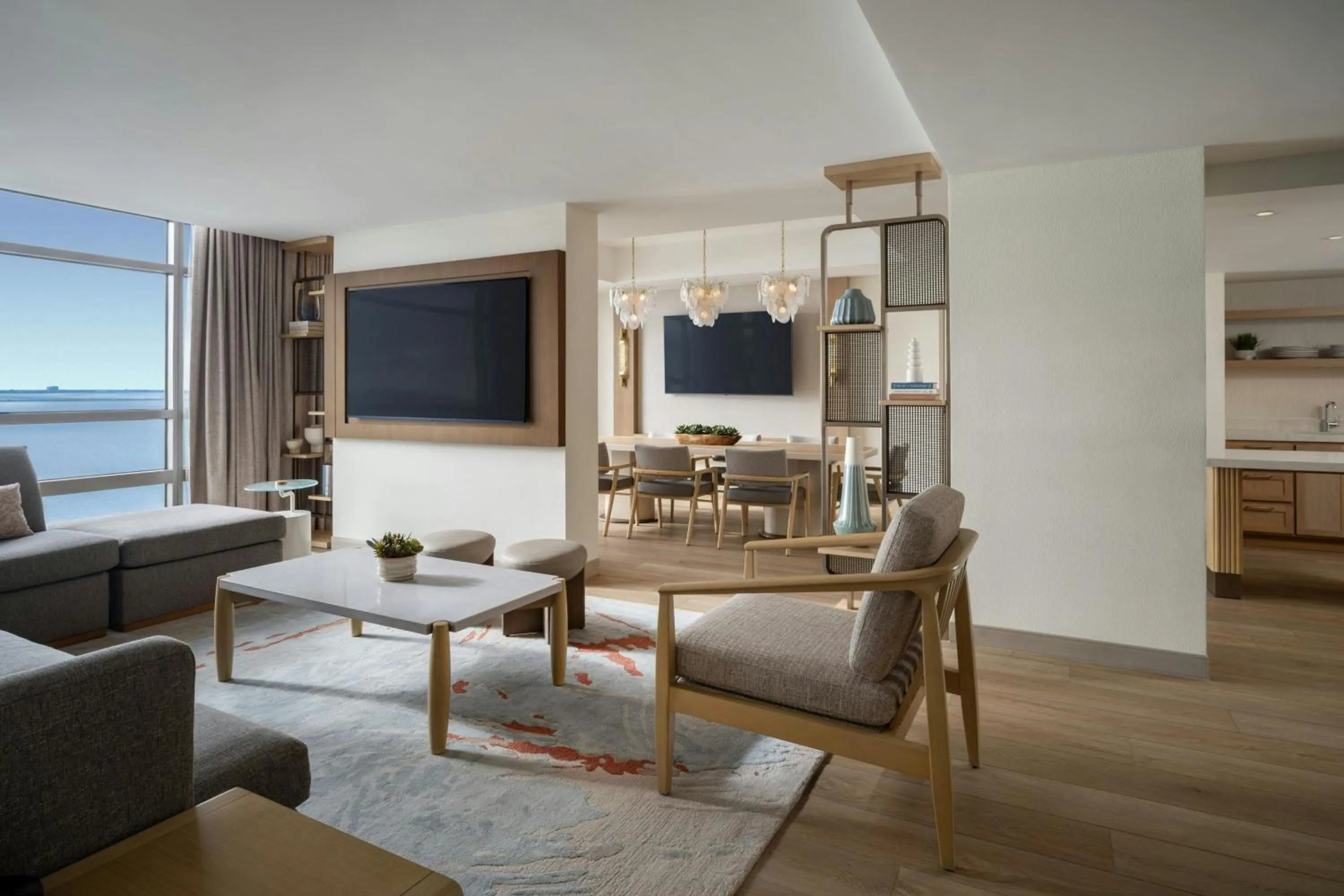 Living room in The Westin Tampa Bay