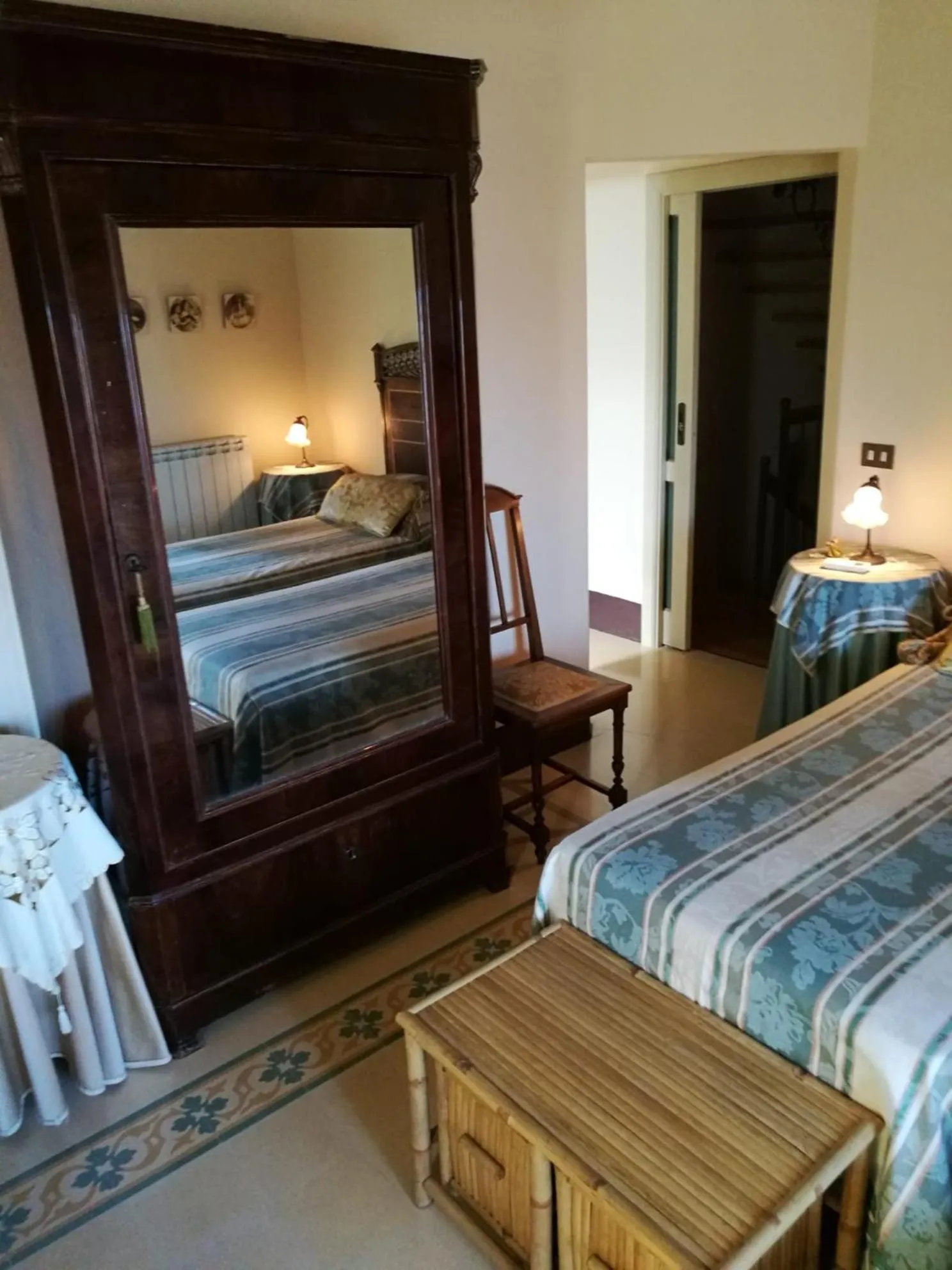 Bed in B&B Palazzo Gambino