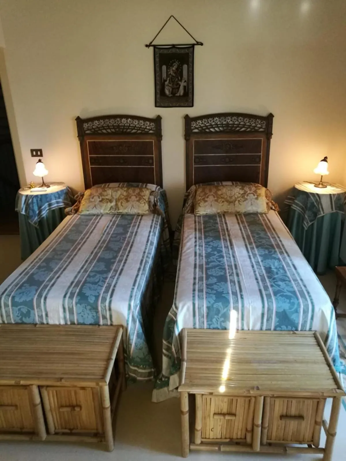 Bed in B&B Palazzo Gambino