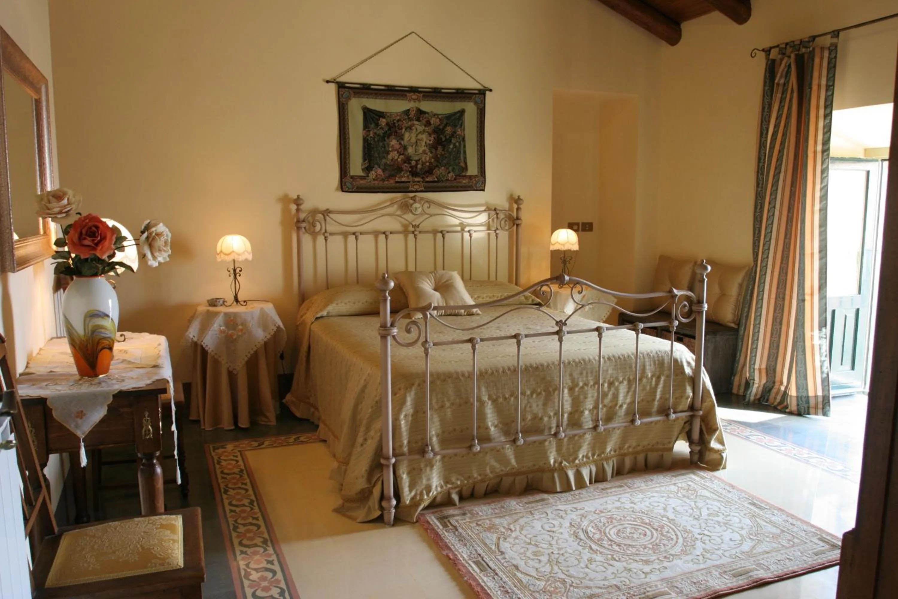 Bed in B&B Palazzo Gambino