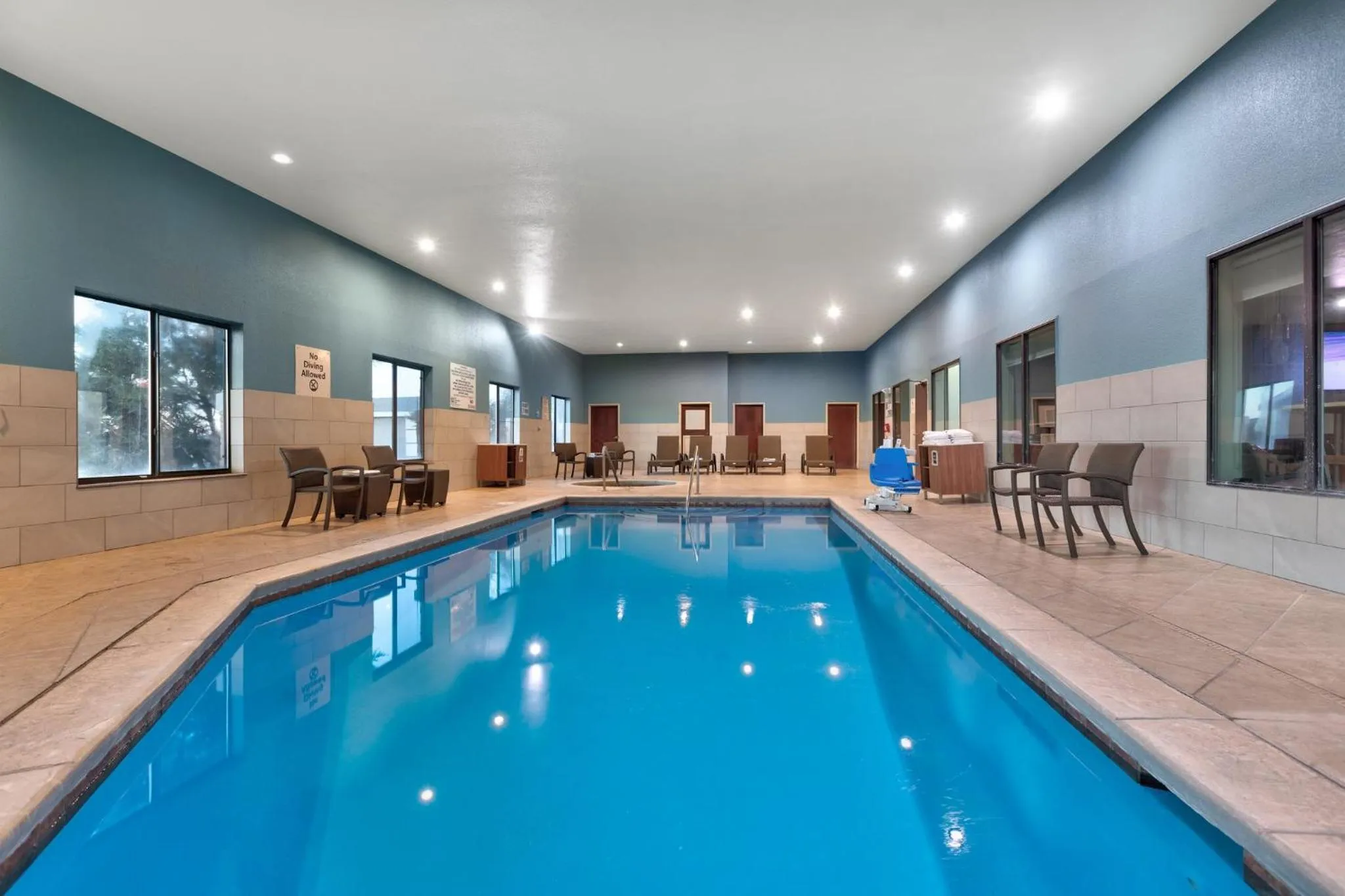 Swimming pool in Holiday Inn Express Hotel & Suites Amarillo South by IHG