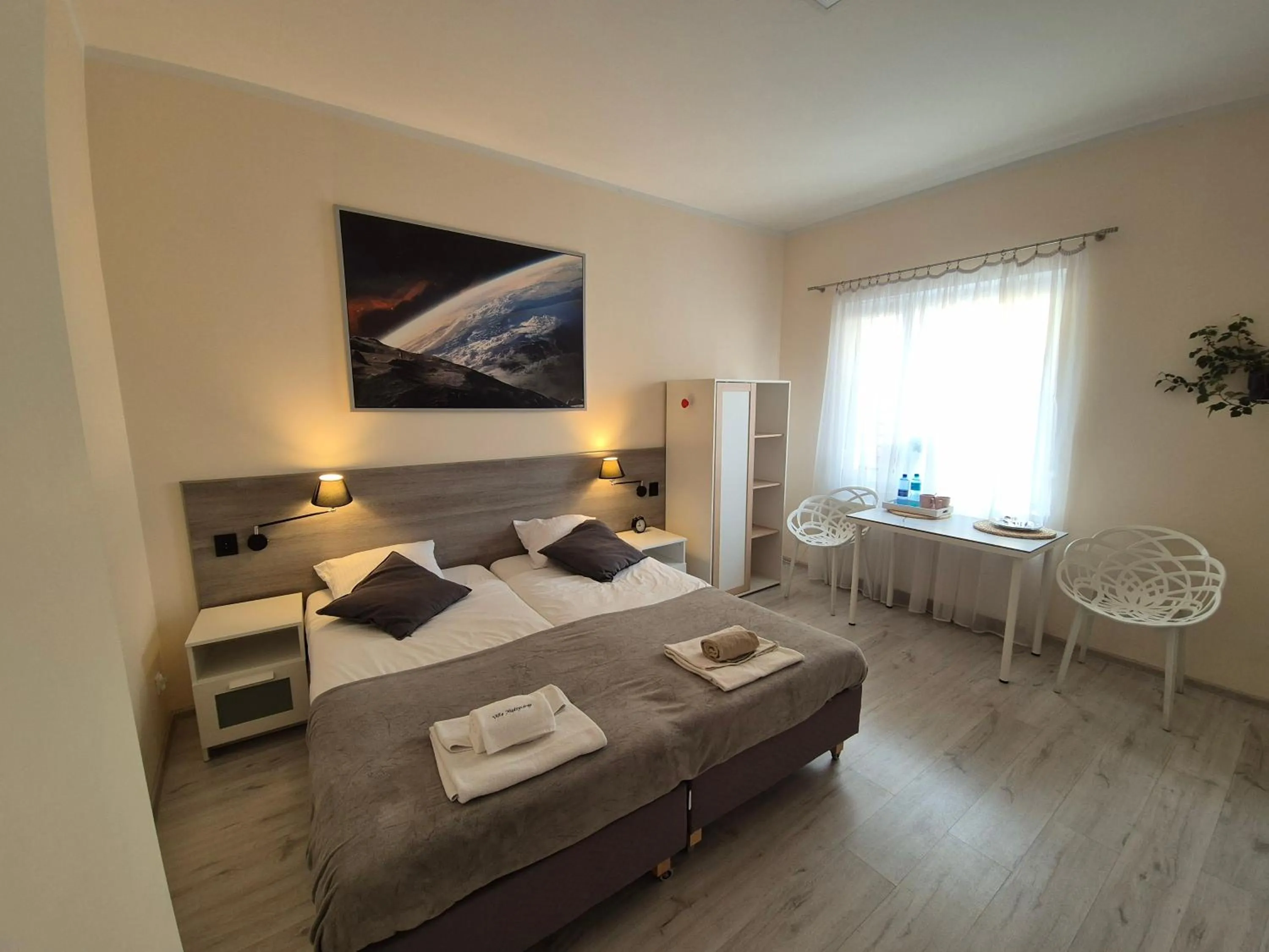 Bed in Villa Międzyzdroje