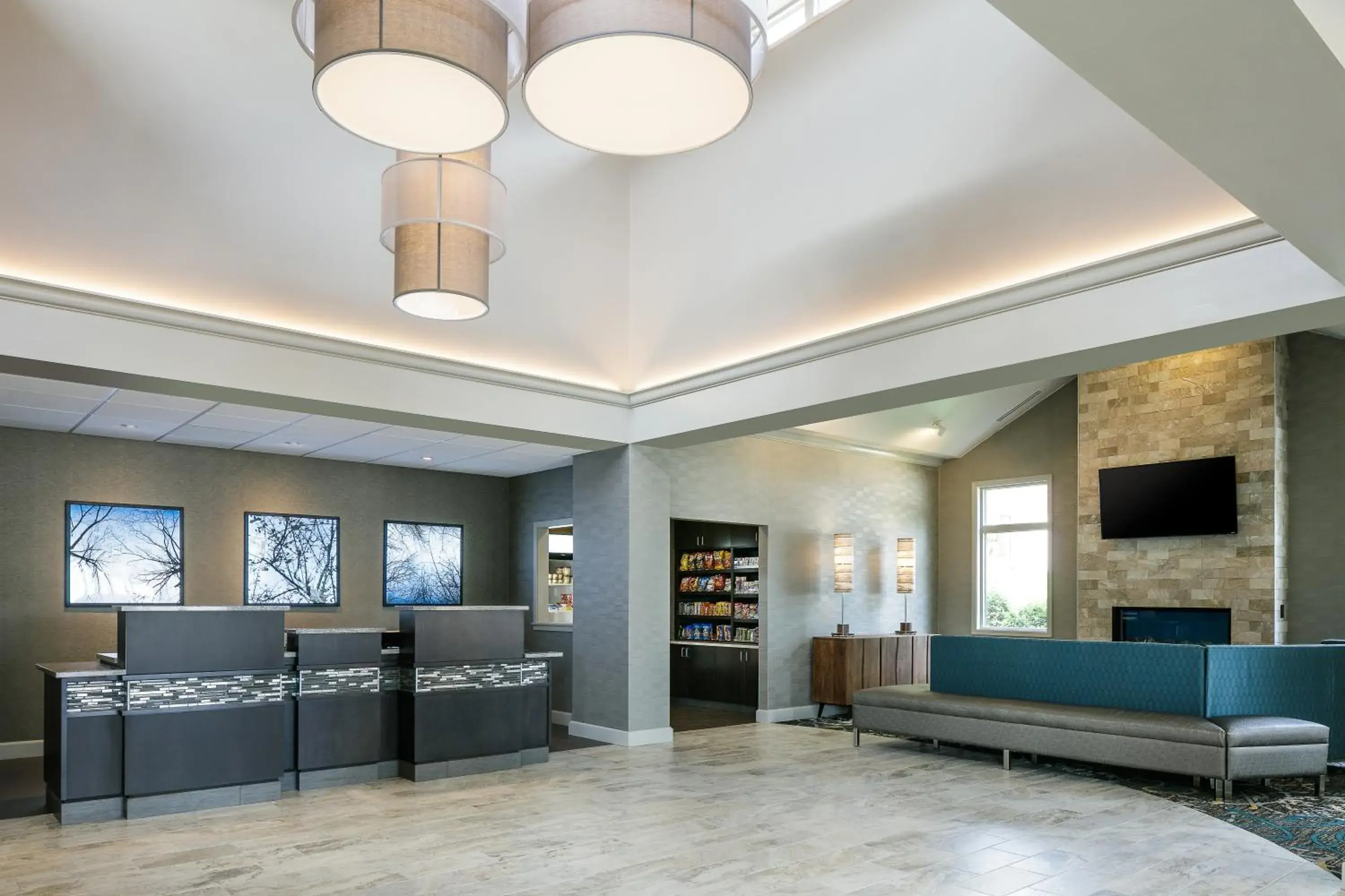 Lobby or reception in Radisson Hotel & Conference Center Coralville - Iowa City Lobby or reception in Radisson Hotel & Conference Center Coralville - Iowa City