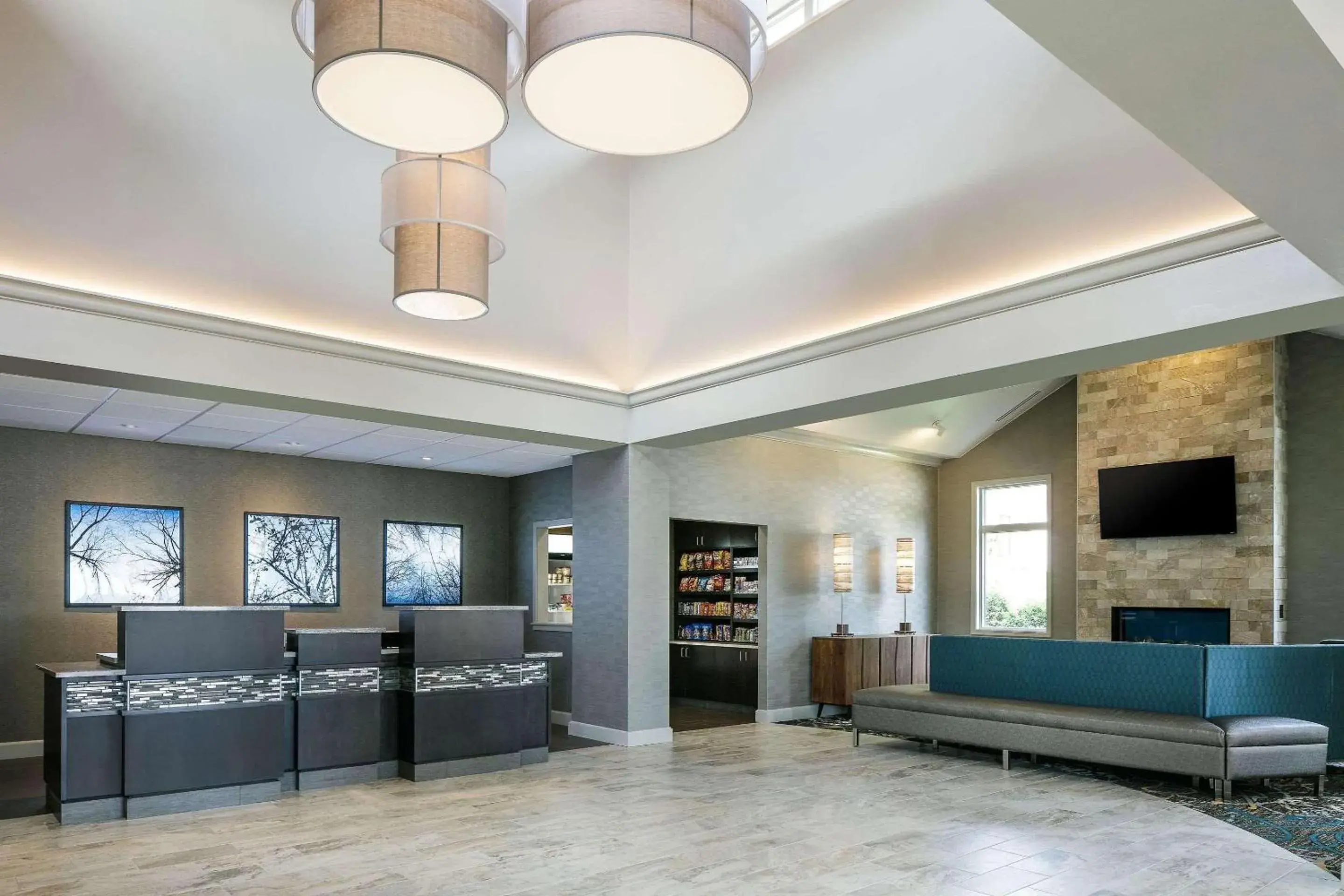 Lobby or reception in Radisson Hotel & Conference Center Coralville - Iowa City Lobby or reception in Radisson Hotel & Conference Center Coralville - Iowa City