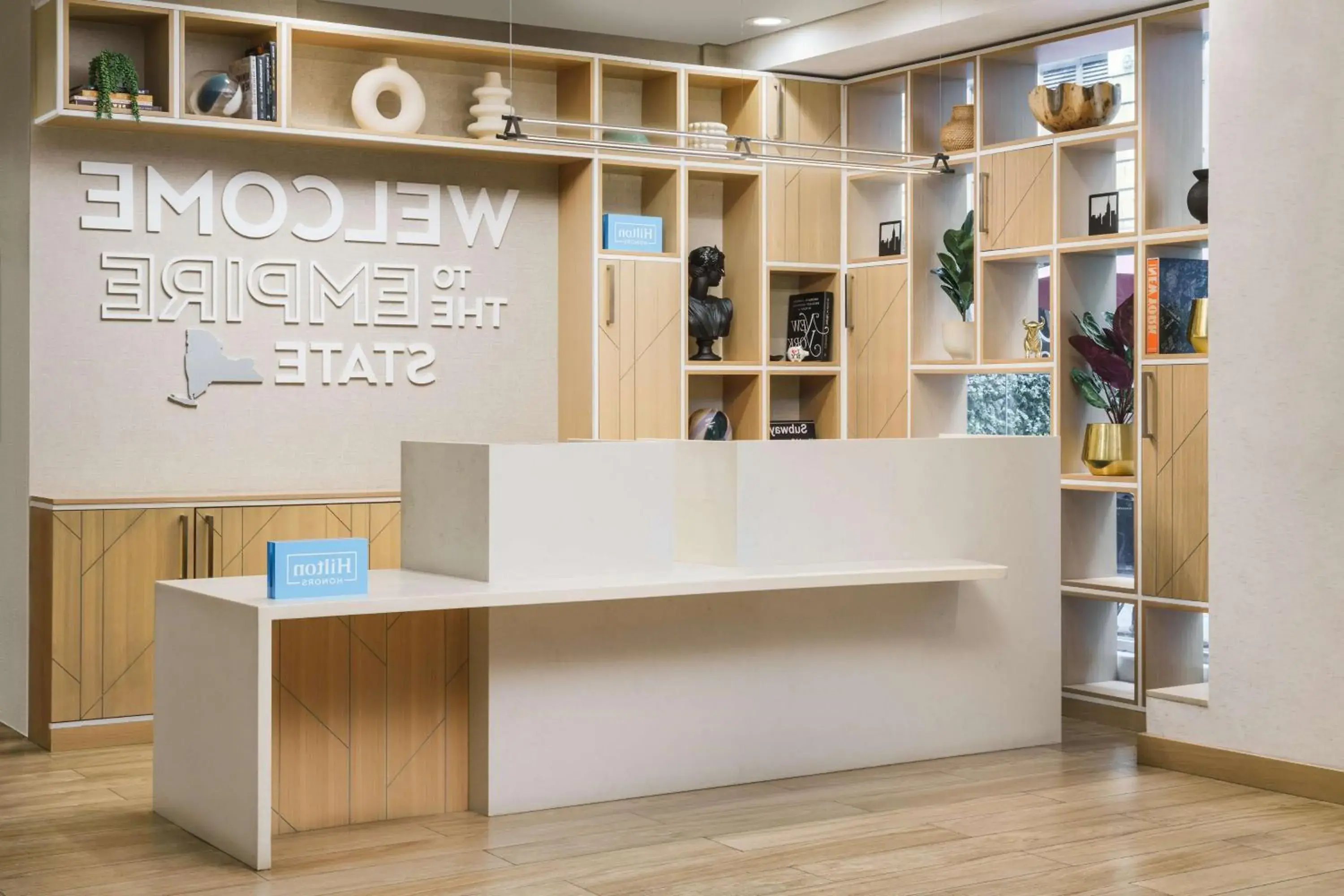 Lobby or reception in Hampton Inn Manhattan-35th St Empire State Bldg Lobby or reception in Hampton Inn Manhattan-35th St Empire State Bldg