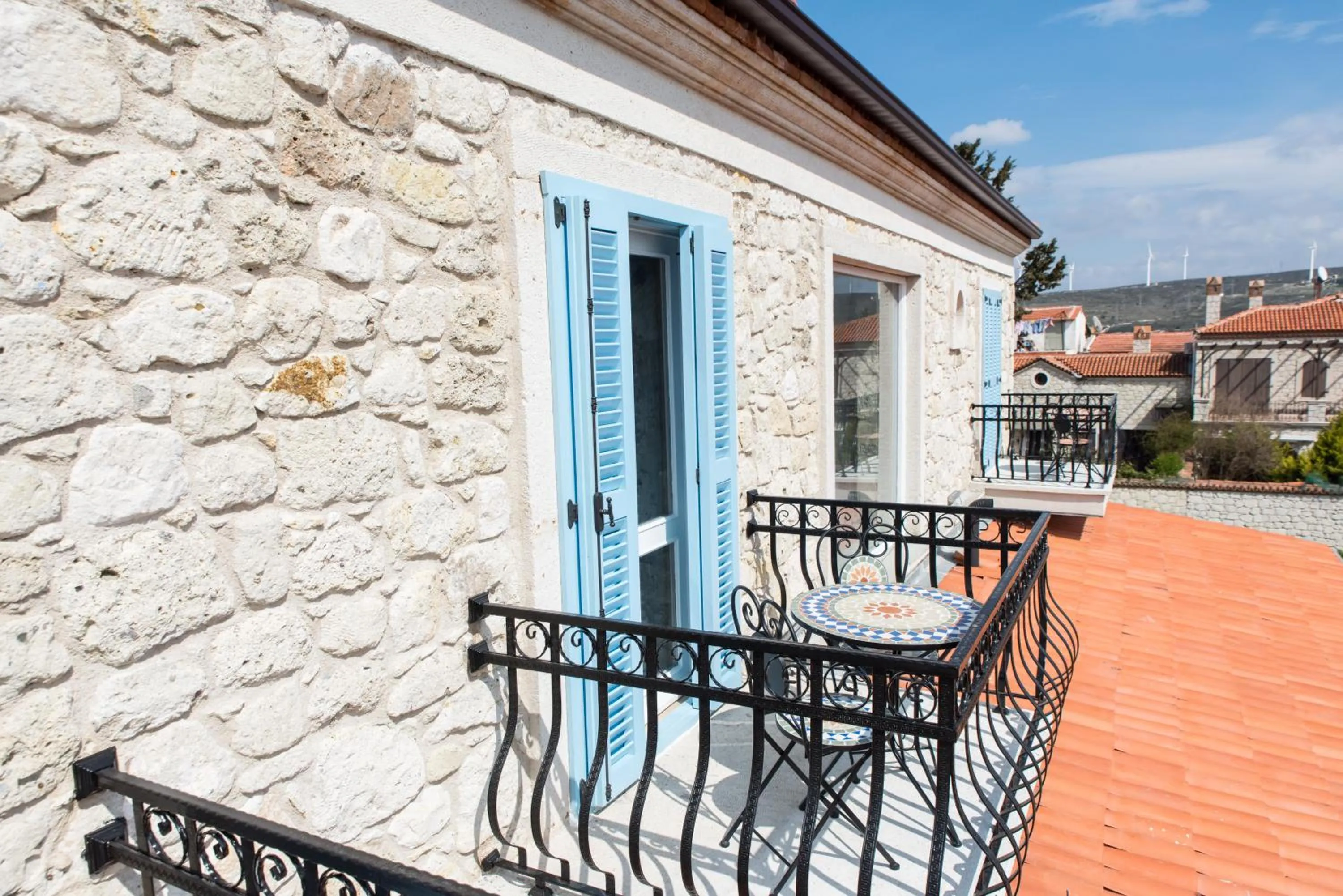 Balcony/Terrace in Cocopalm Boutique Hotel Alaçatı