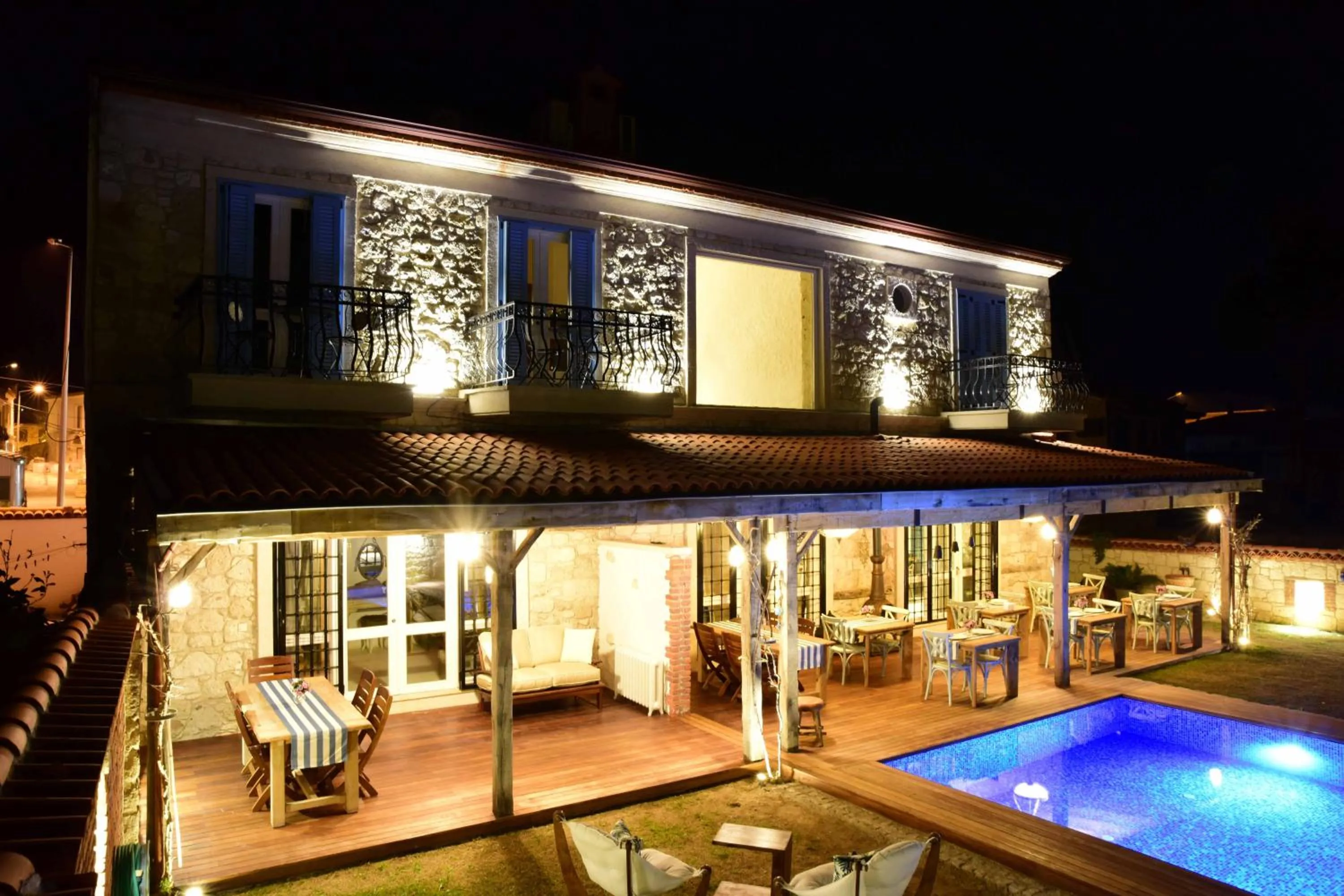 Patio in Cocopalm Boutique Hotel Alaçatı