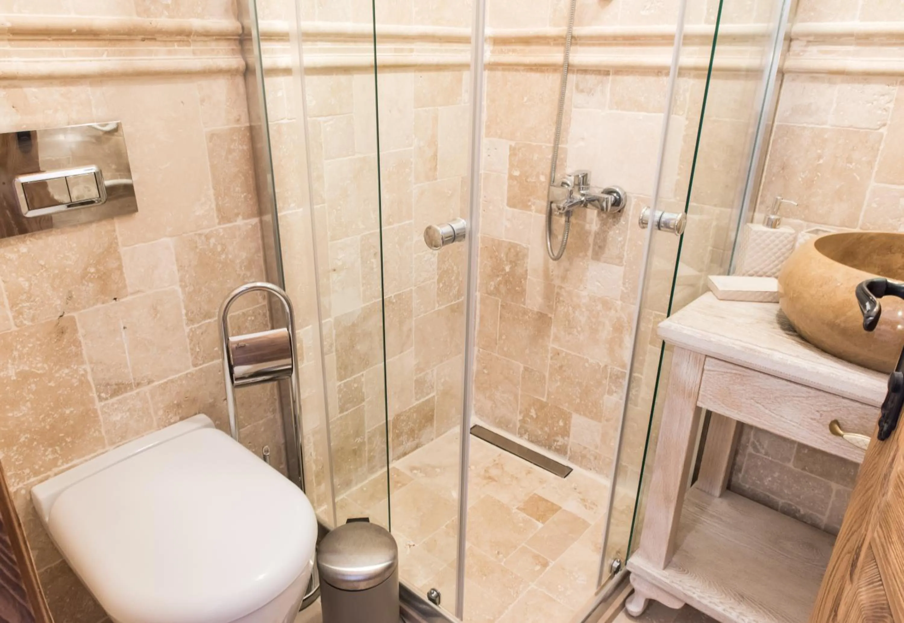 Shower in Cocopalm Boutique Hotel Alaçatı