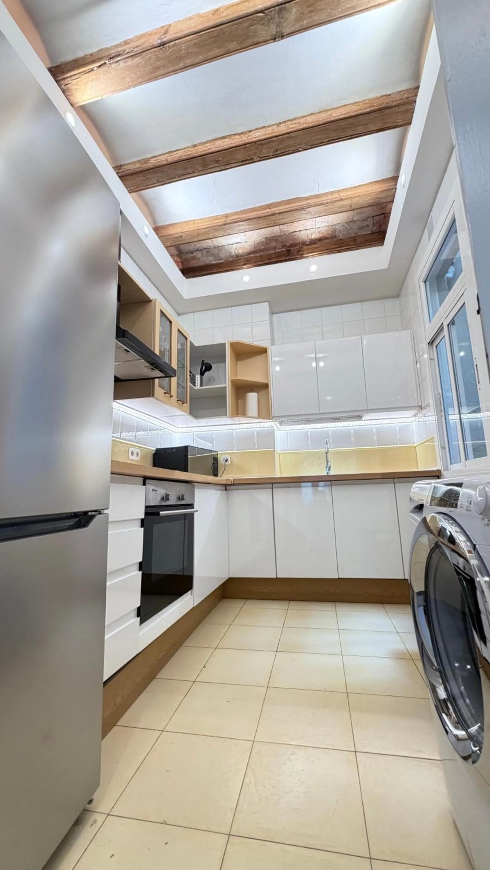 Kitchen or kitchenette in Ramblas Apartments