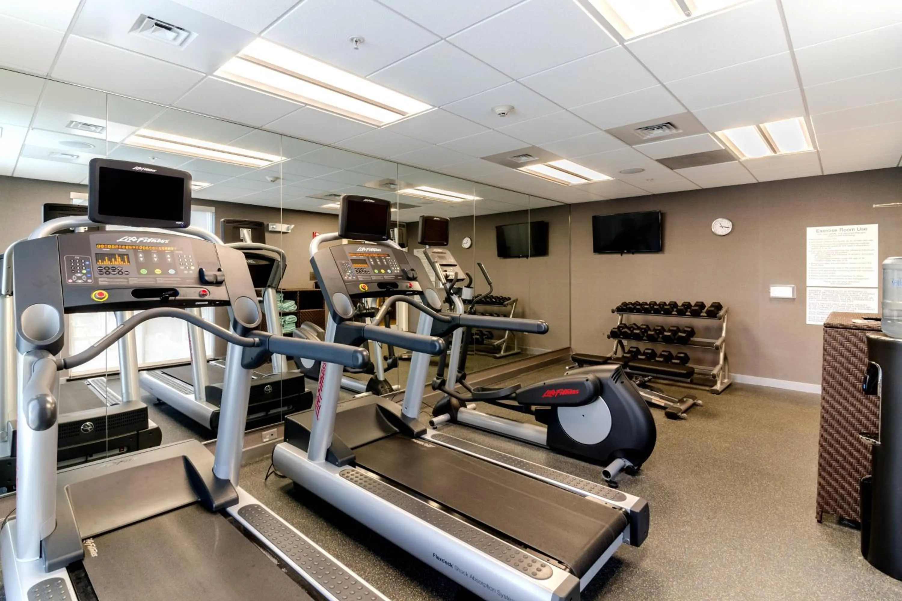 Fitness centre/facilities in Fairfield Inn & Suites by Marriott Panama City Beach
