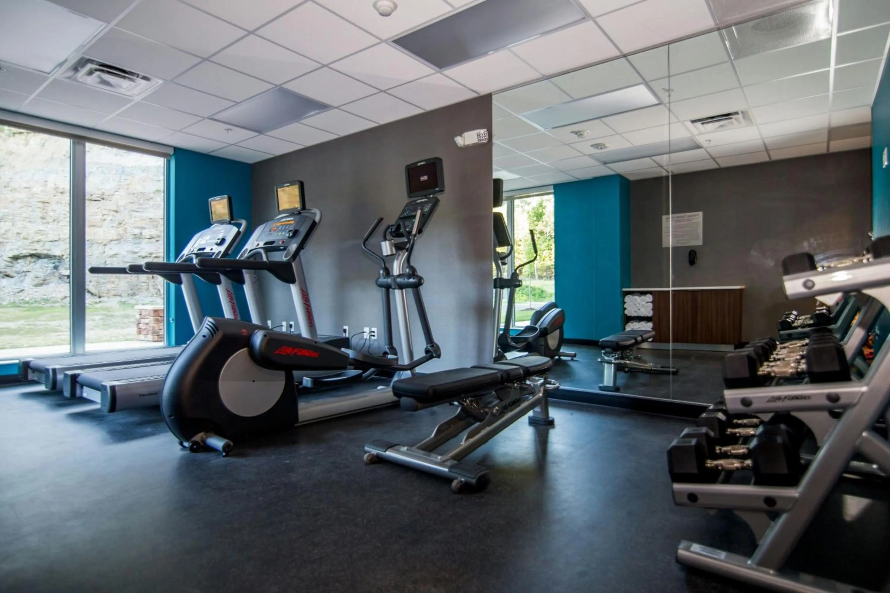 Fitness centre/facilities in Fairfield by Marriott Cambridge
