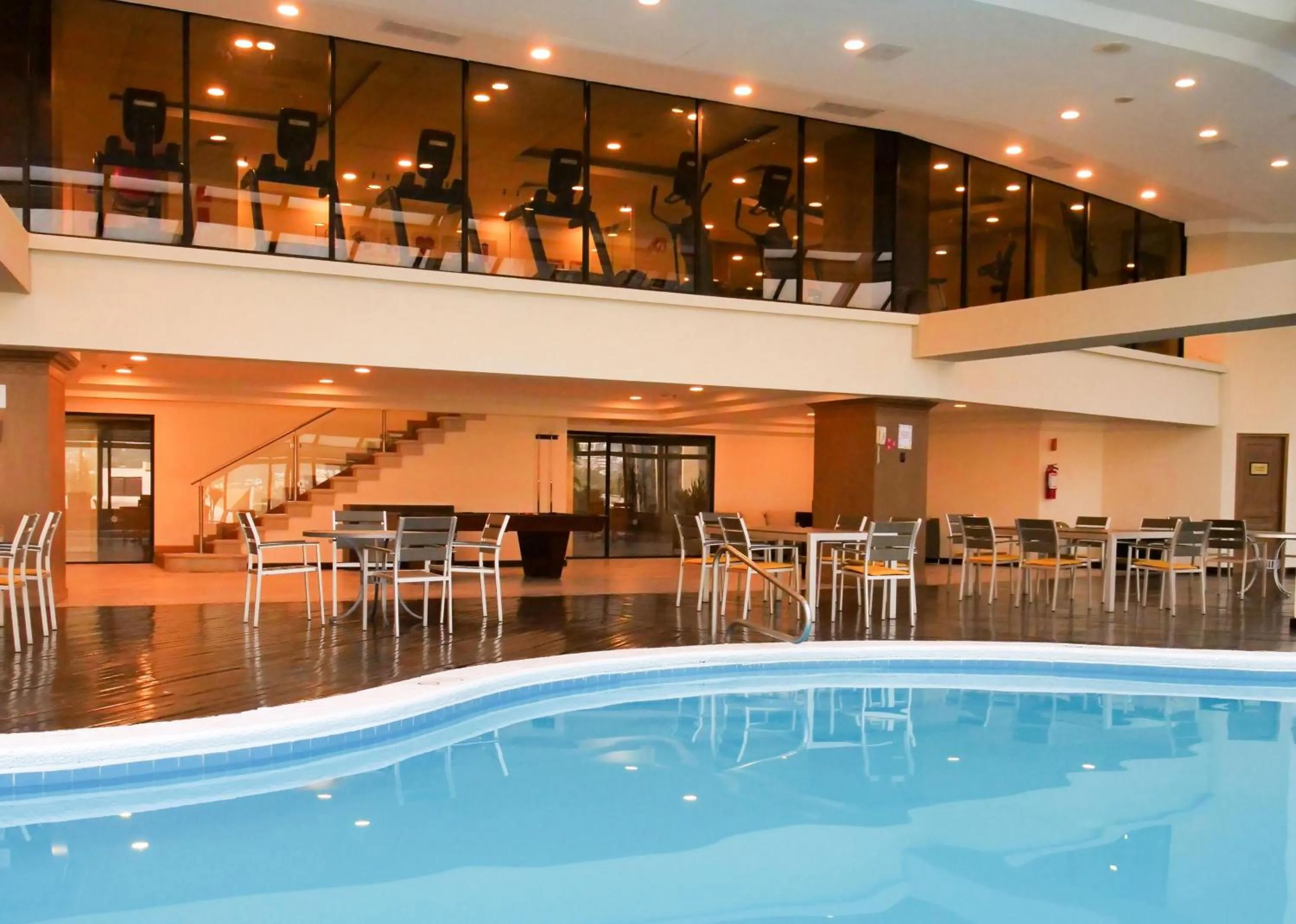 Pool view in MS Milenium Monterrey Curio Collection by Hilton