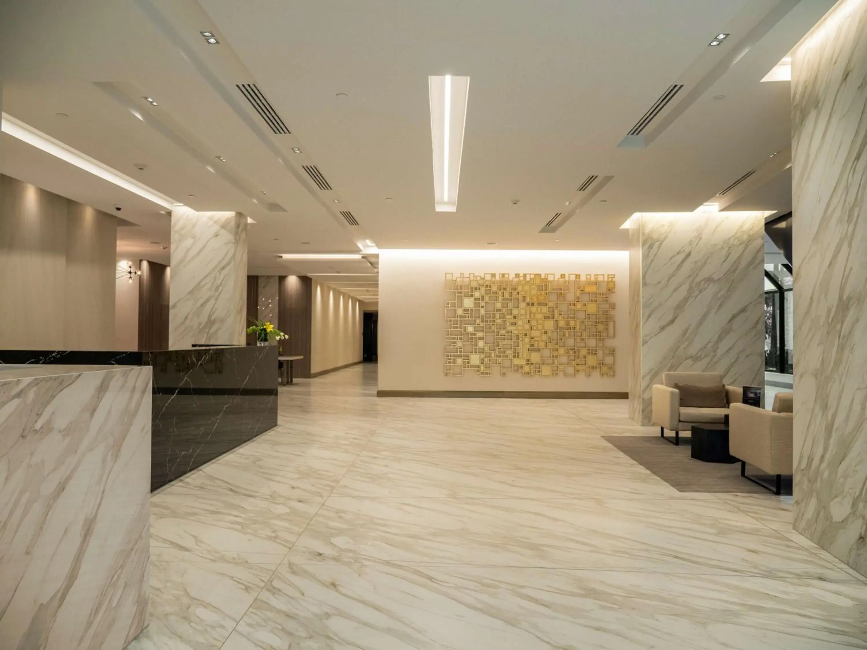 Lobby or reception in MS Milenium Monterrey Curio Collection by Hilton Lobby or reception in MS Milenium Monterrey Curio Collection by Hilton