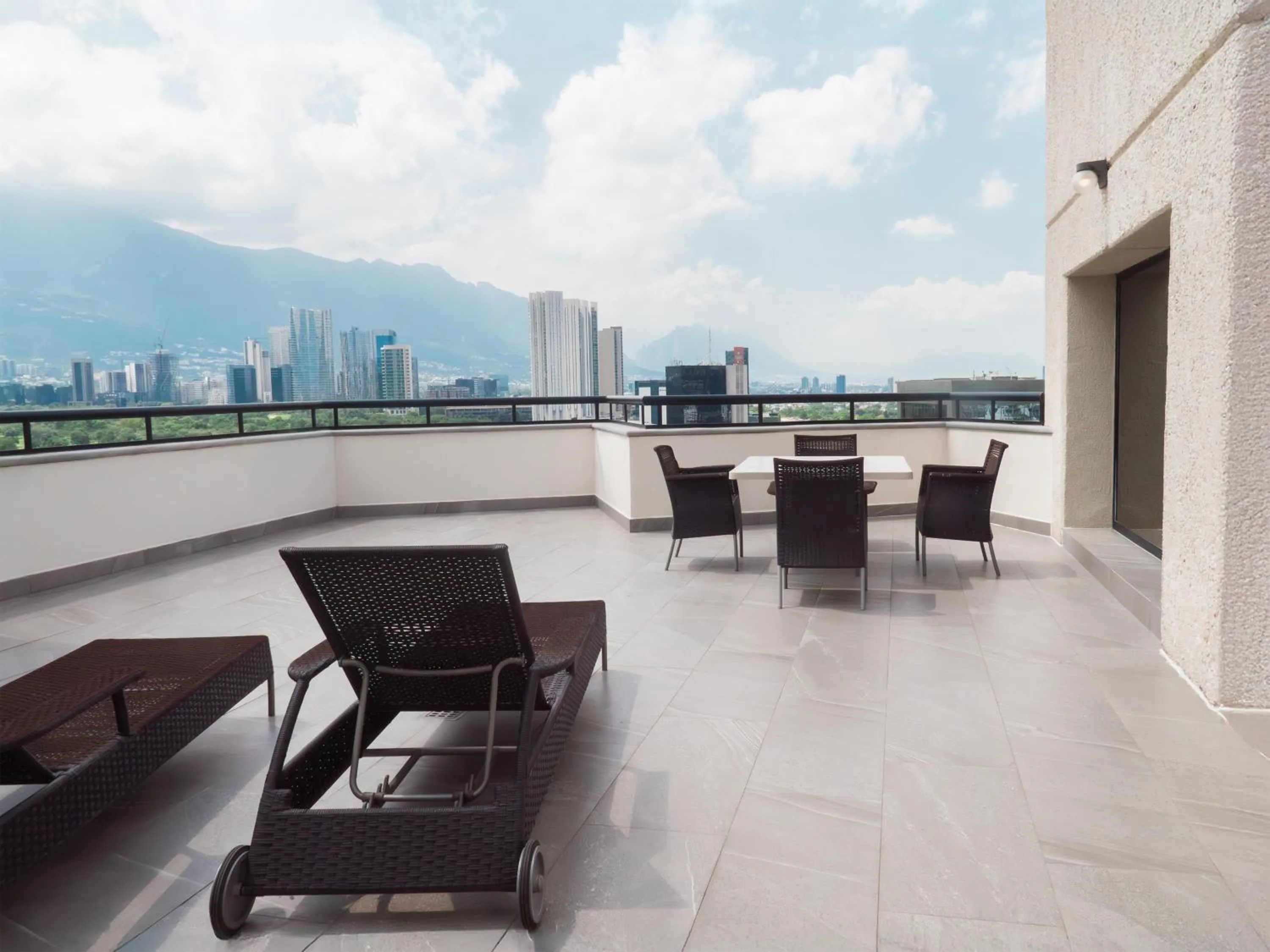 View (from property/room) in MS Milenium Monterrey Curio Collection by Hilton