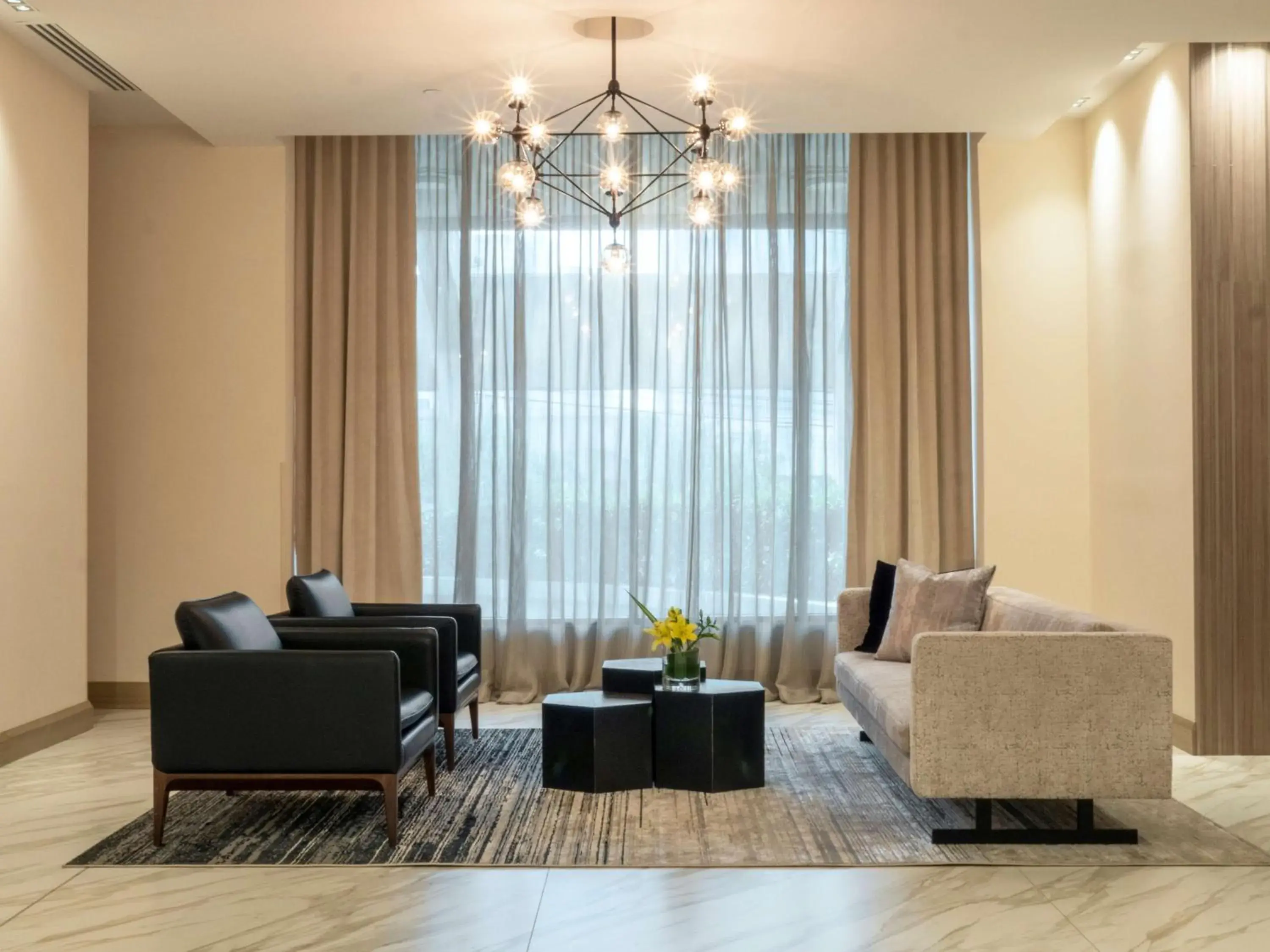 Lobby or reception in MS Milenium Monterrey Curio Collection by Hilton Lobby or reception in MS Milenium Monterrey Curio Collection by Hilton