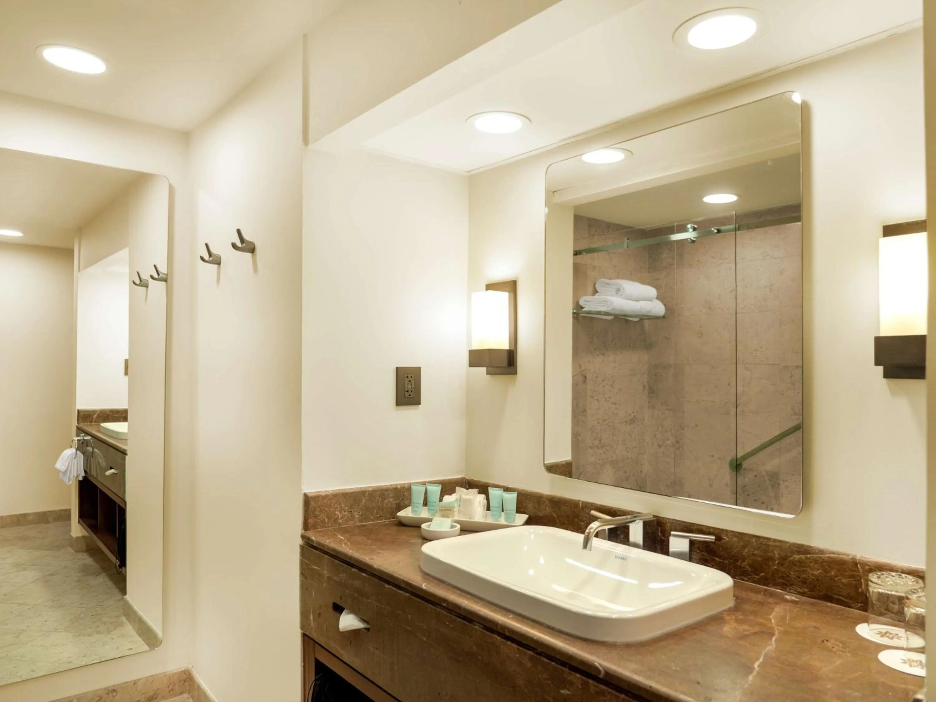 Bathroom in MS Milenium Monterrey Curio Collection by Hilton